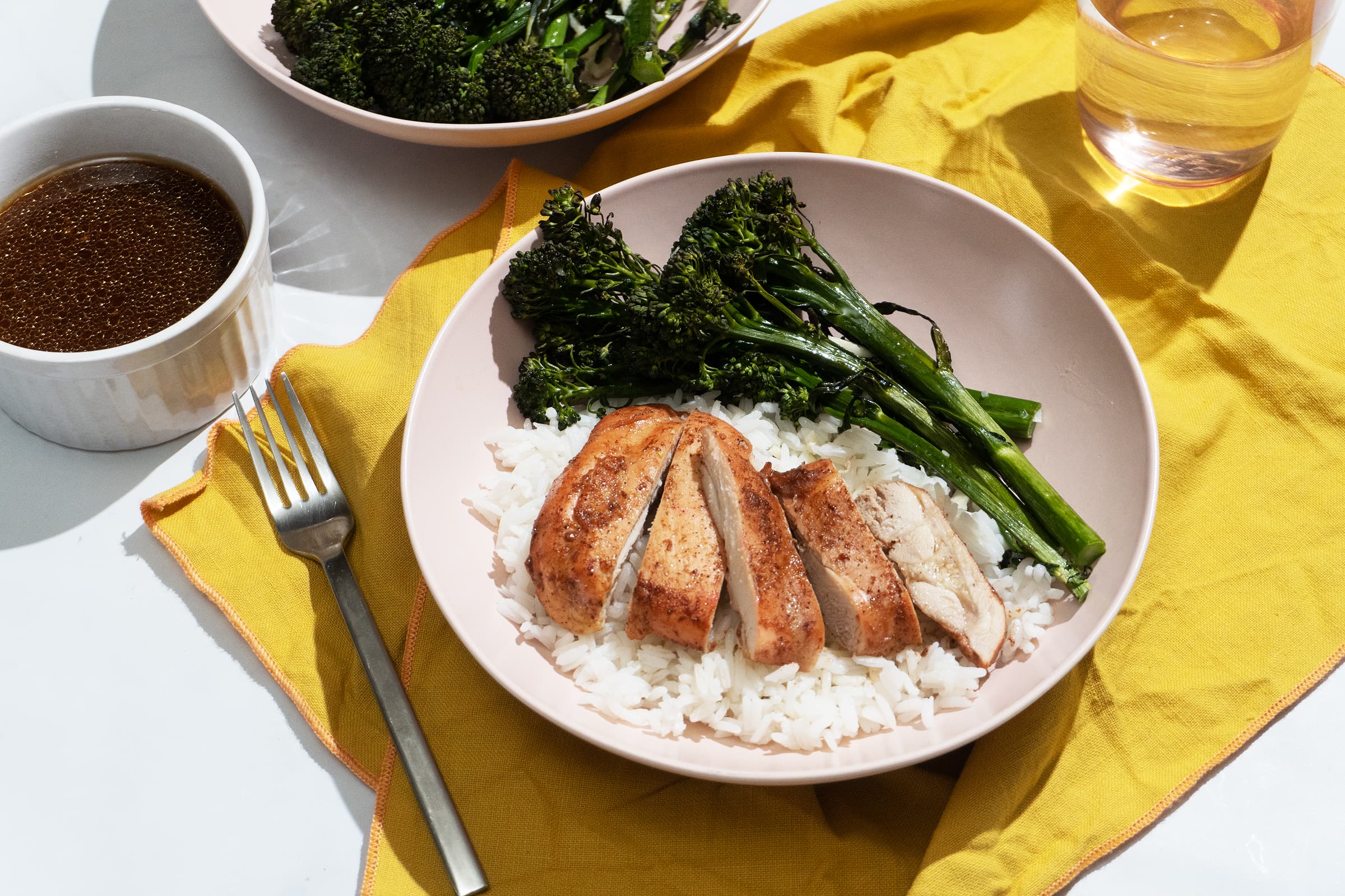 Char Siu Chicken with Broccolini