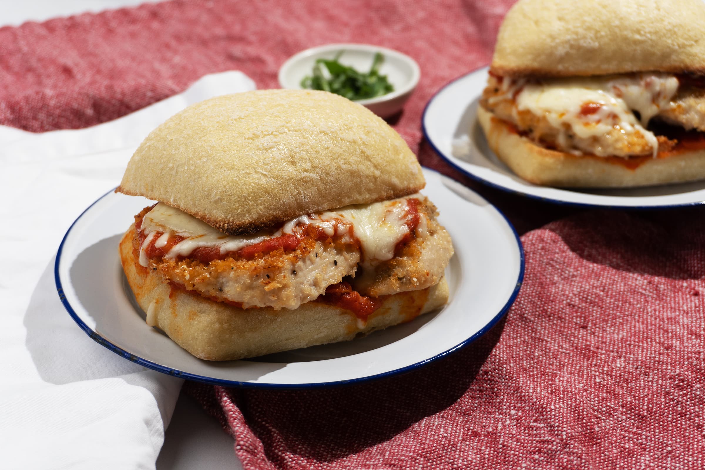 Chicken Parm Sandwiches