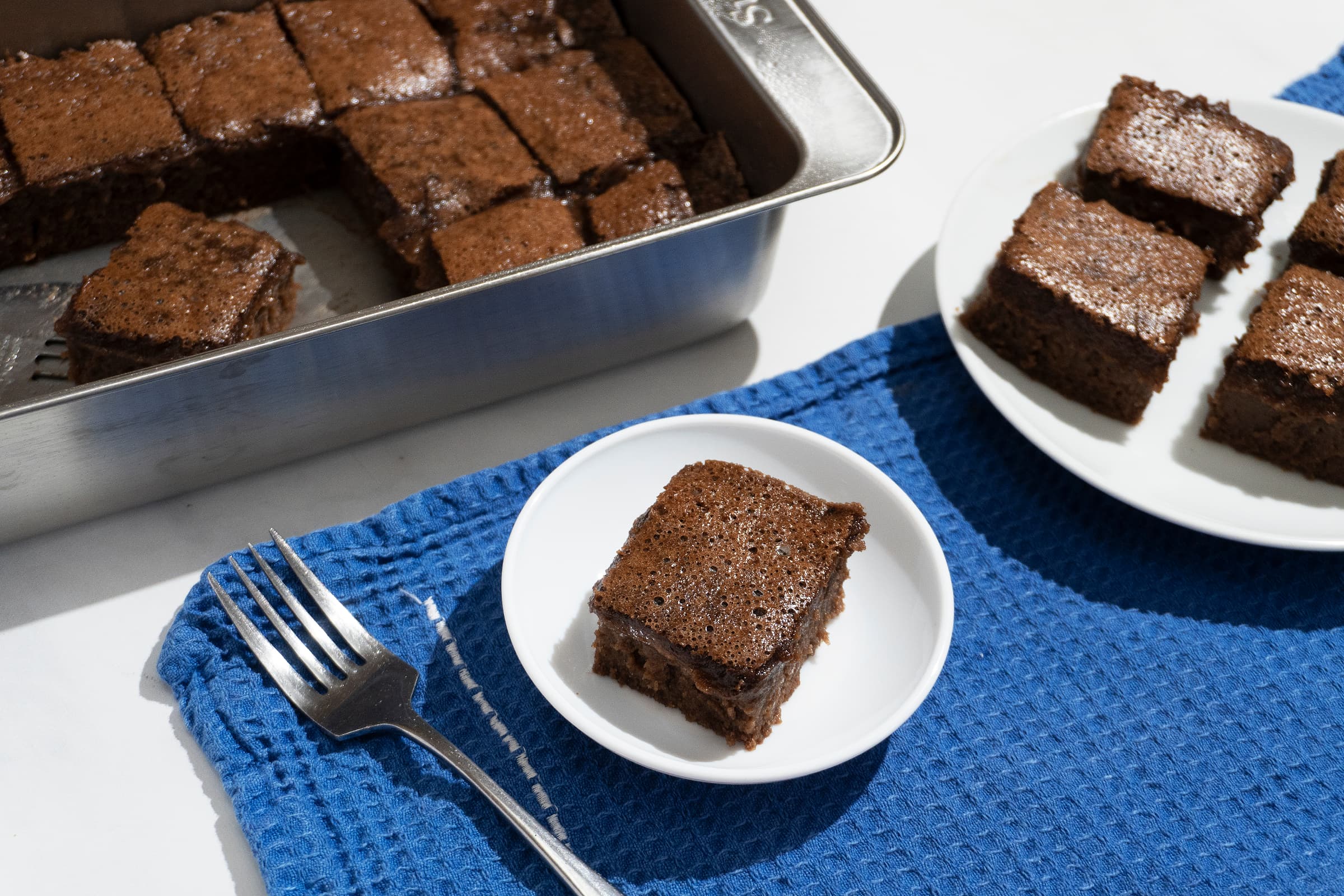 Chocolate Butter Mochi