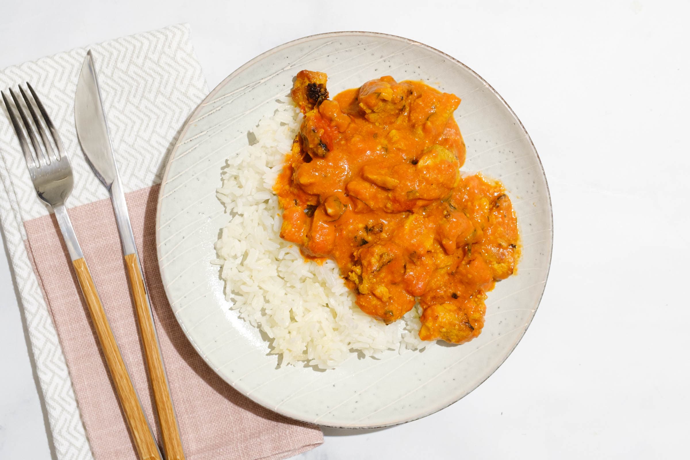 Chicken Tikka Masala with Jasmine Rice