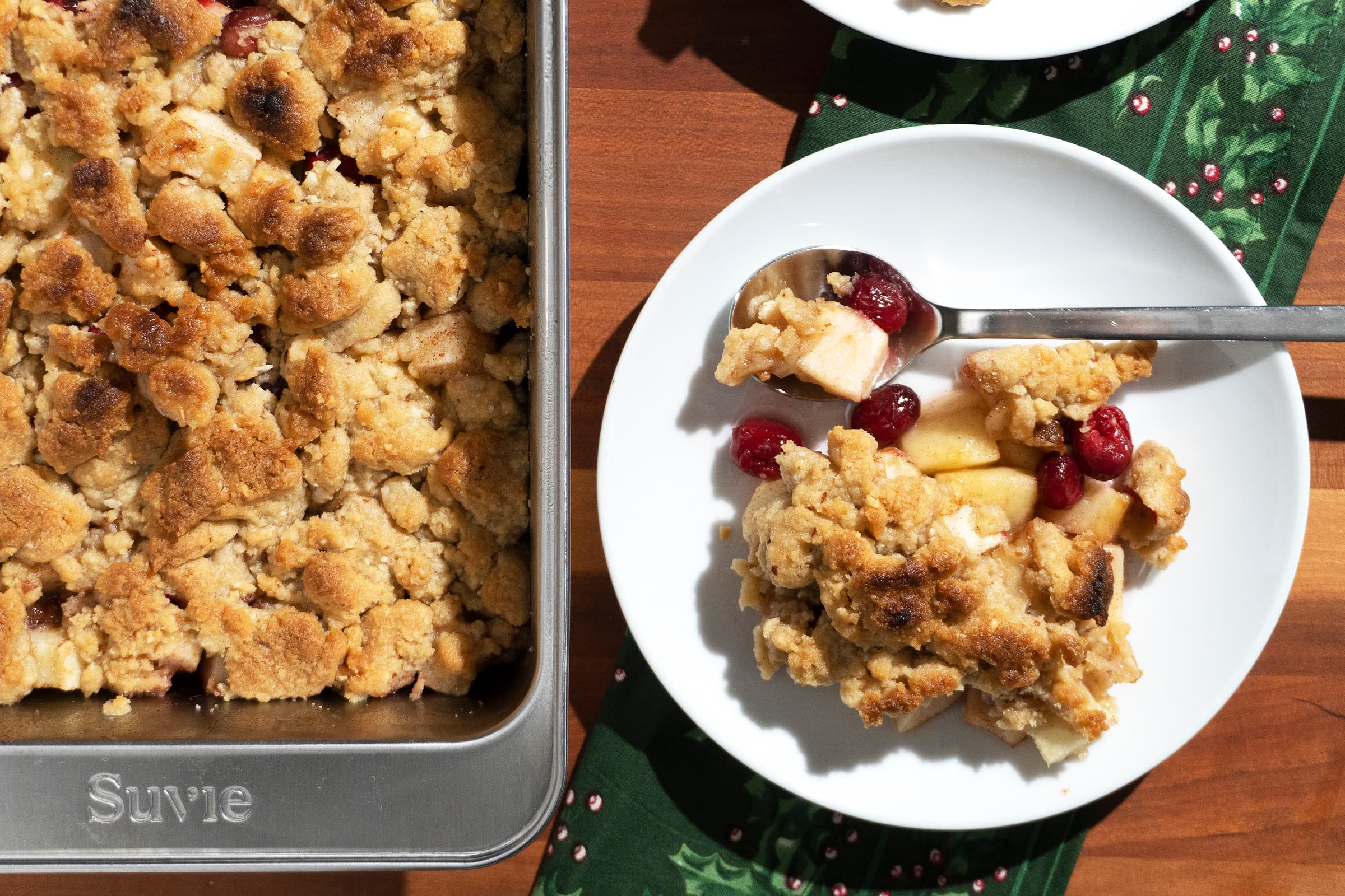 Cranberry Apple Crumble