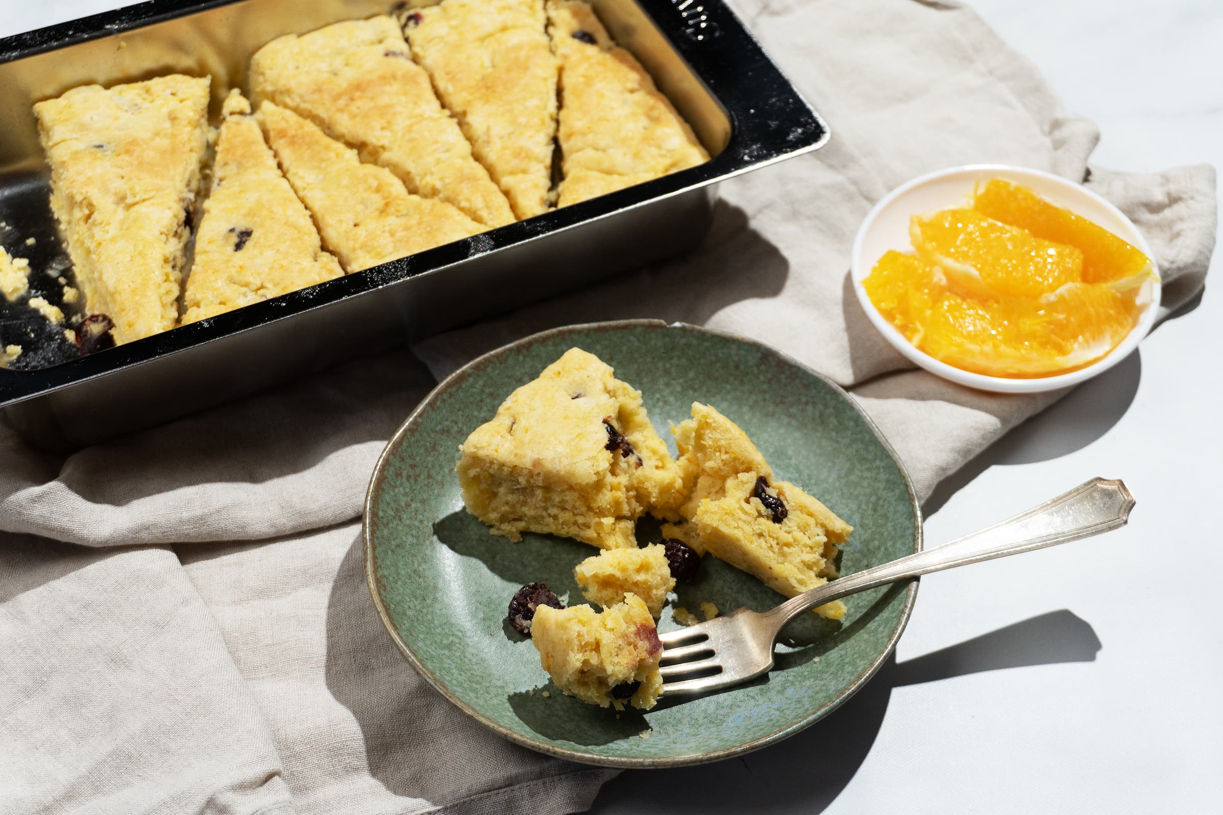 Cranberry Orange Scones