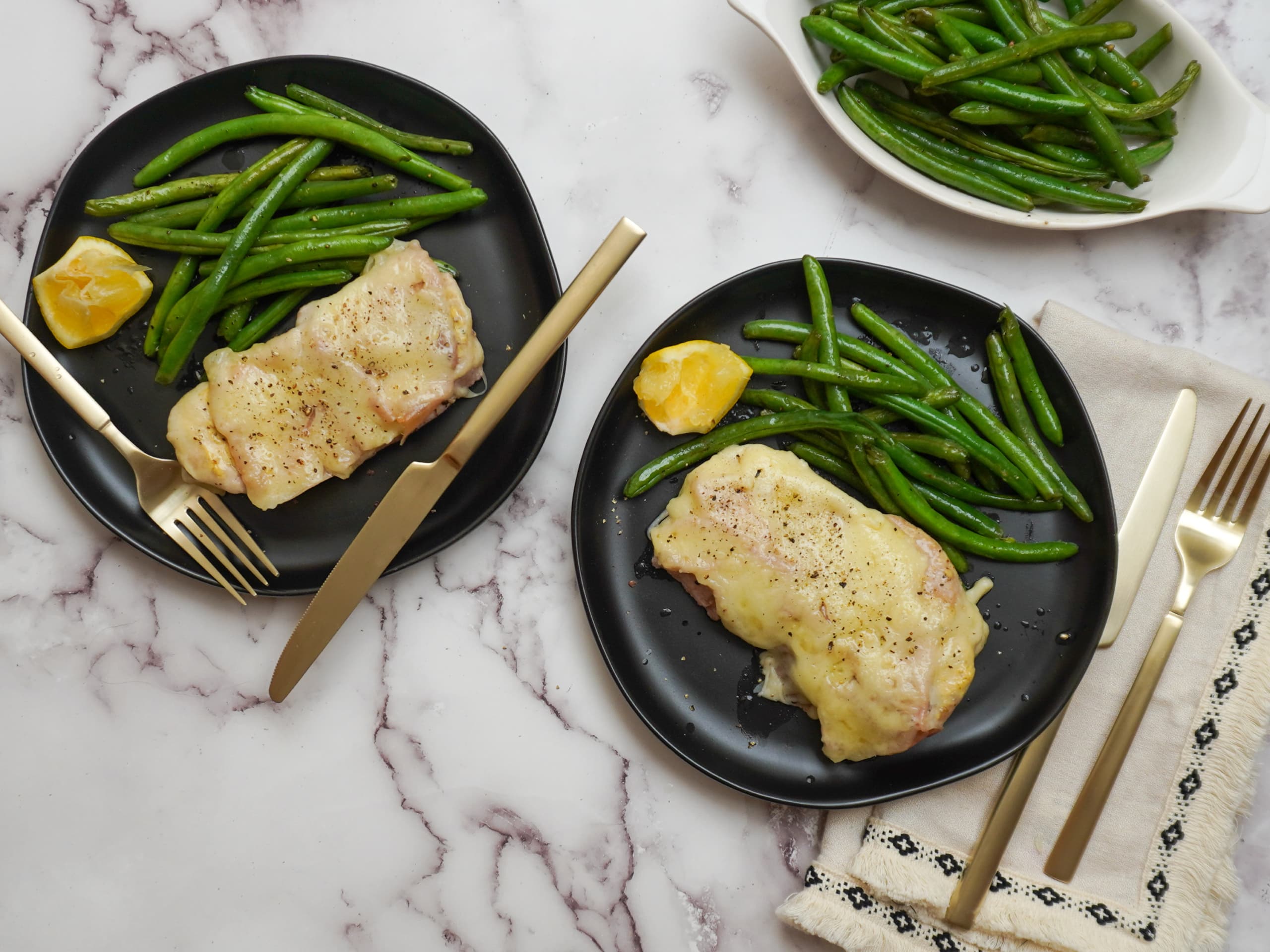Roasted Pork Chops With Prosciutto And Swiss
