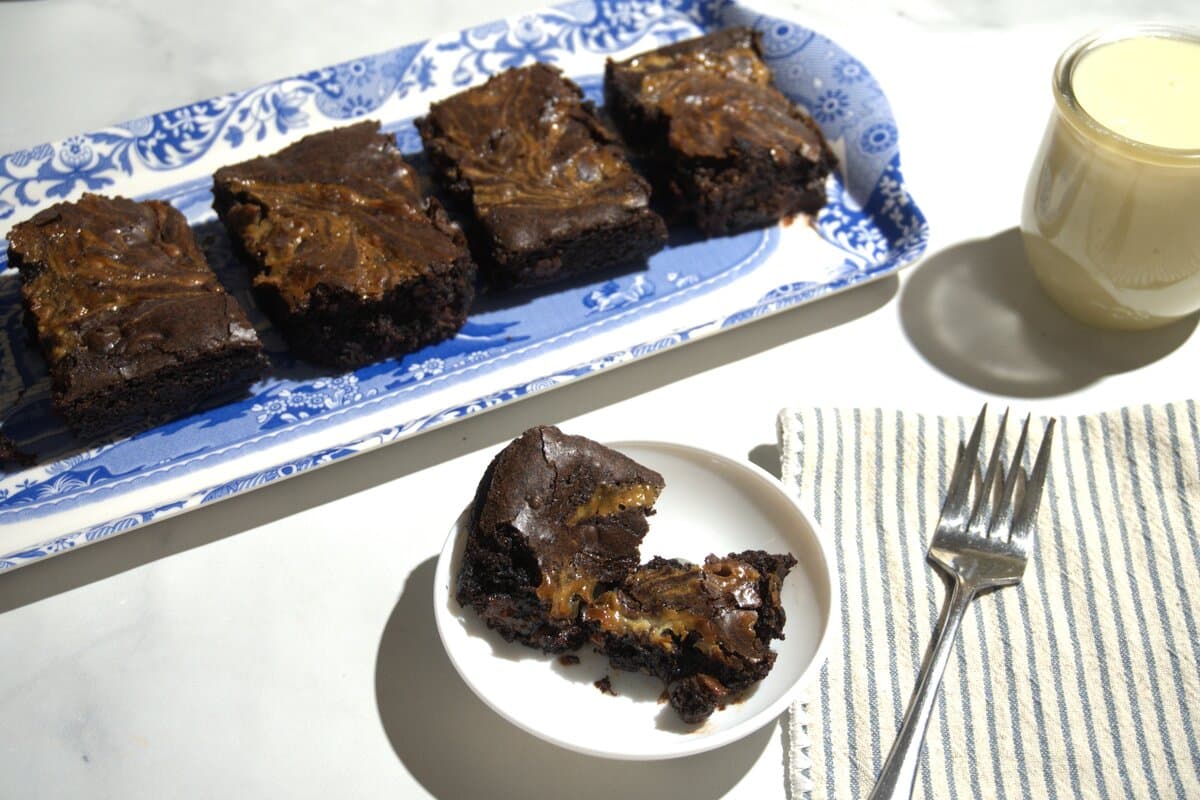 Dulce de Leche Brownies