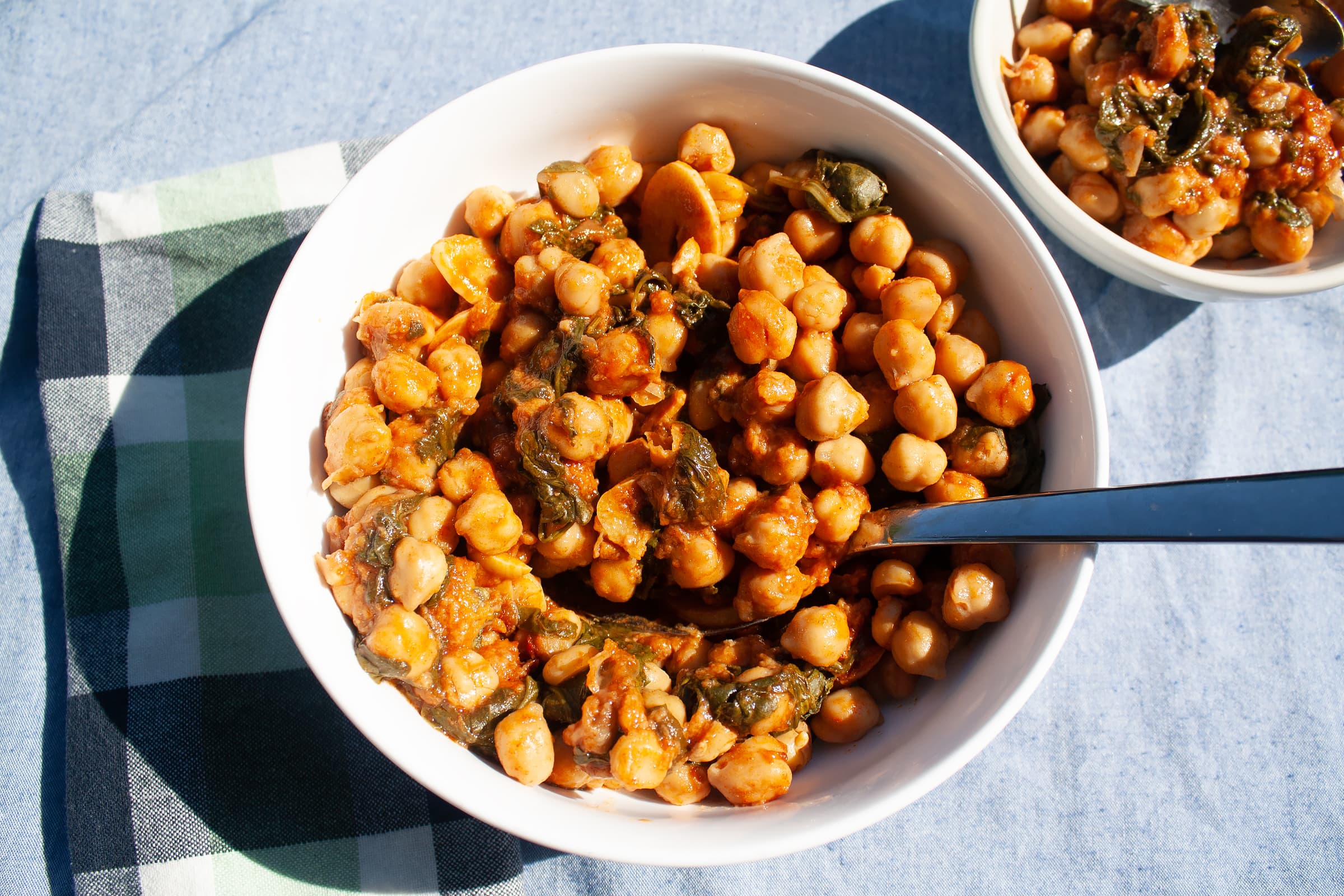 Espinacas con Garbanzos (Spinach with Chickpeas)