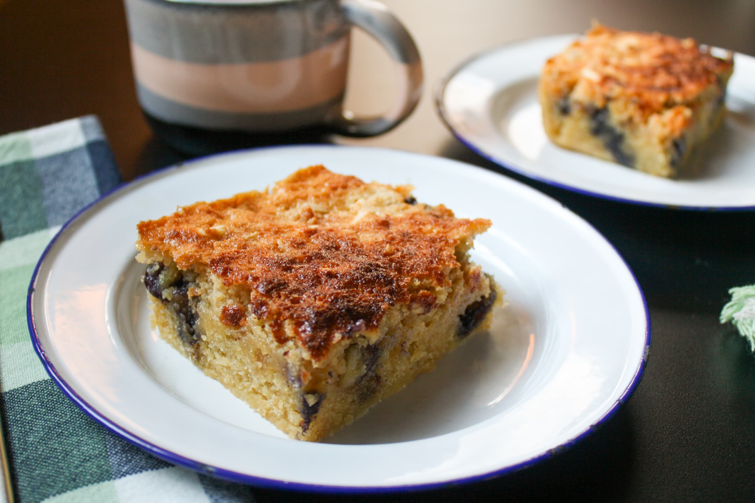 Gluten-Free Almond Blueberry Coffee Cake
