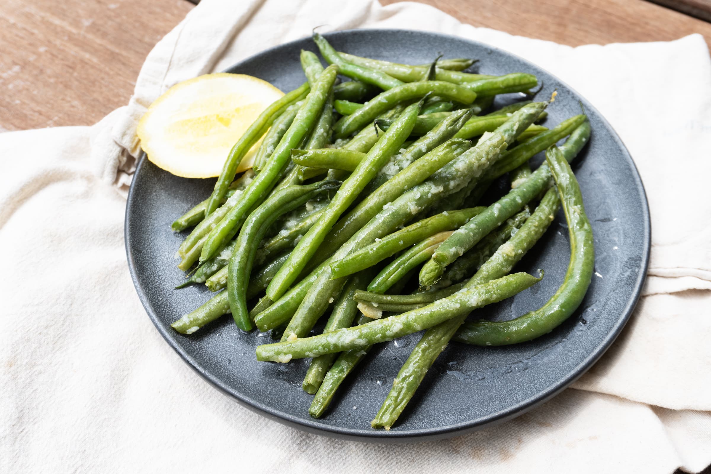 Garlic Roasted Green Beans