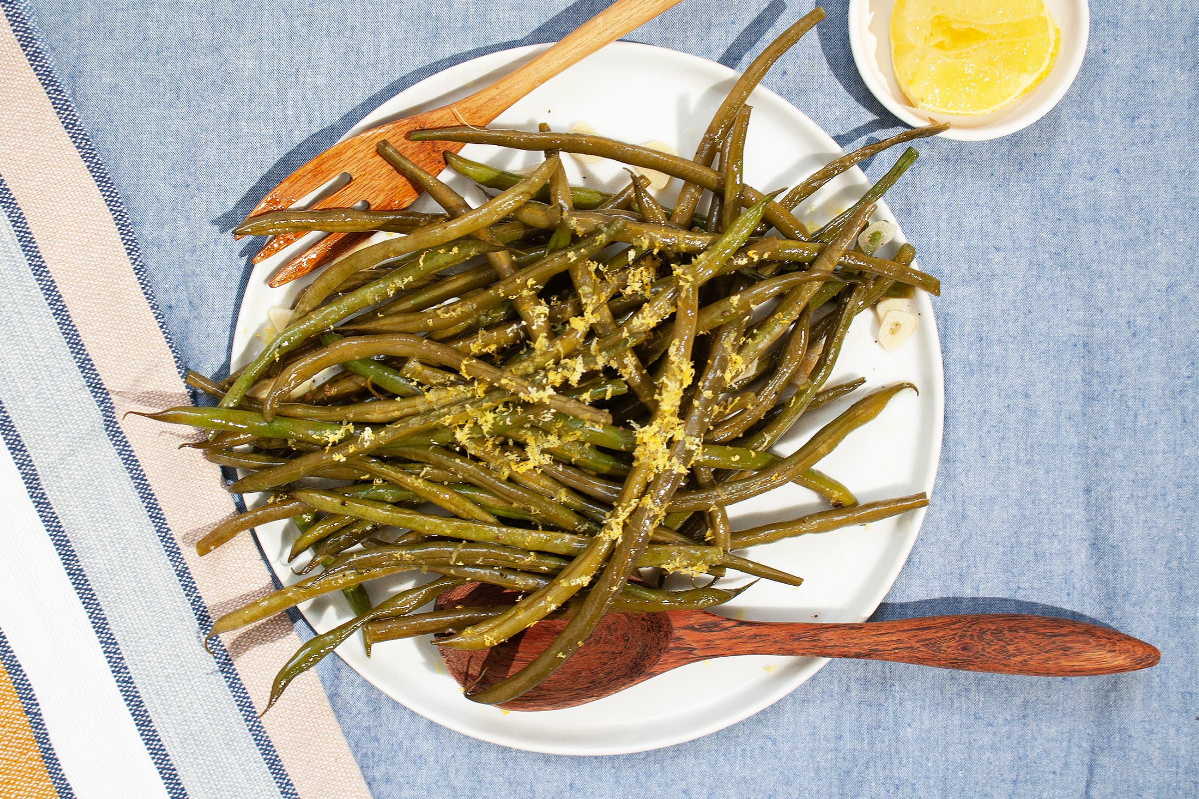 Garlicky Green Beans