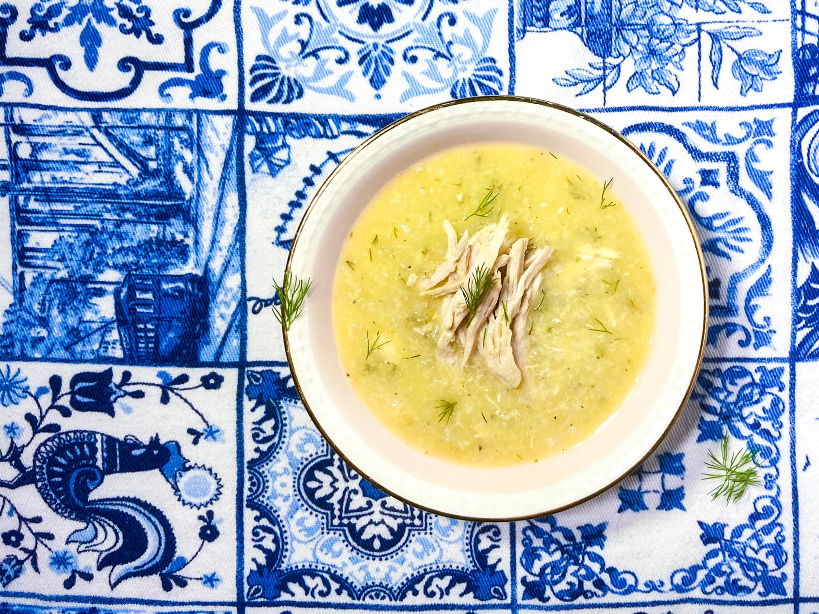 Greek Lemon Chicken Soup