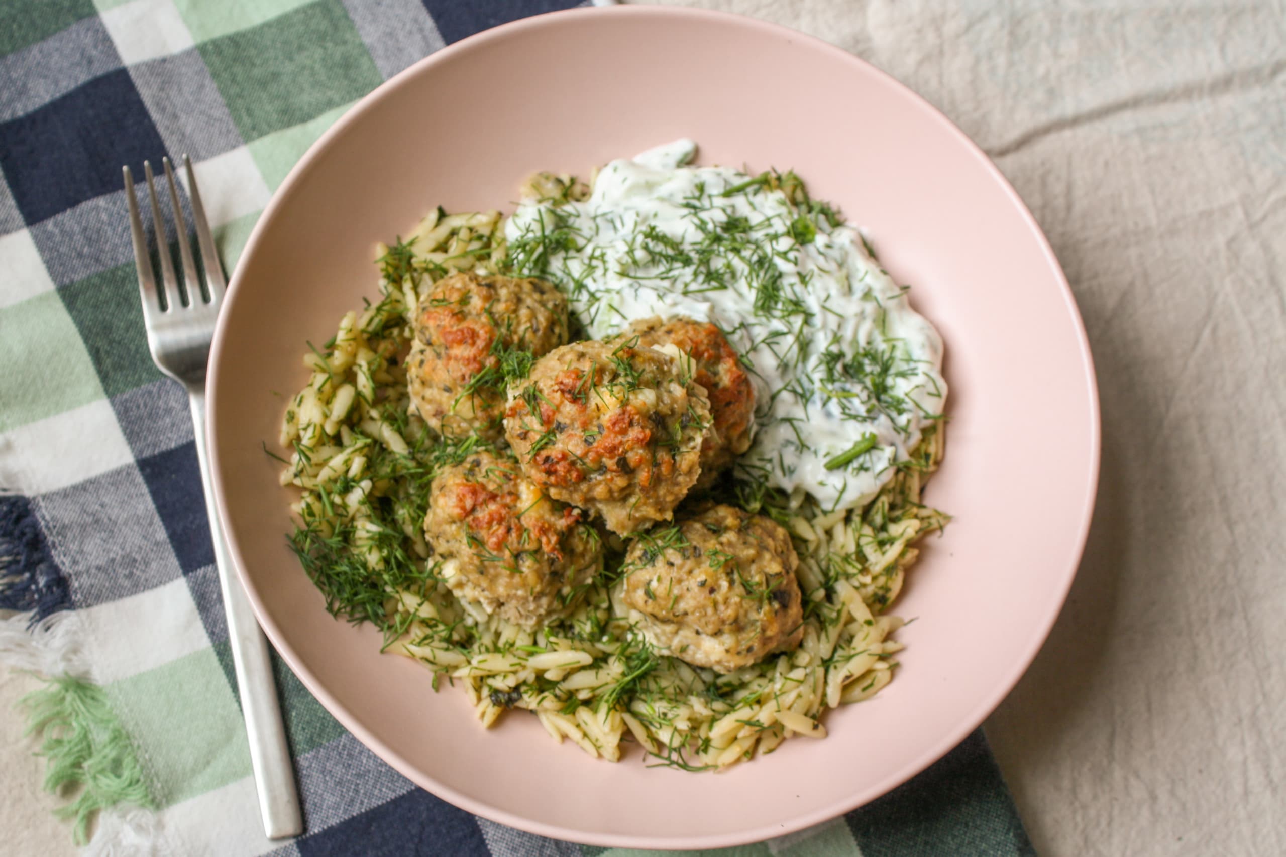 Greek Style Turkey Meatballs
