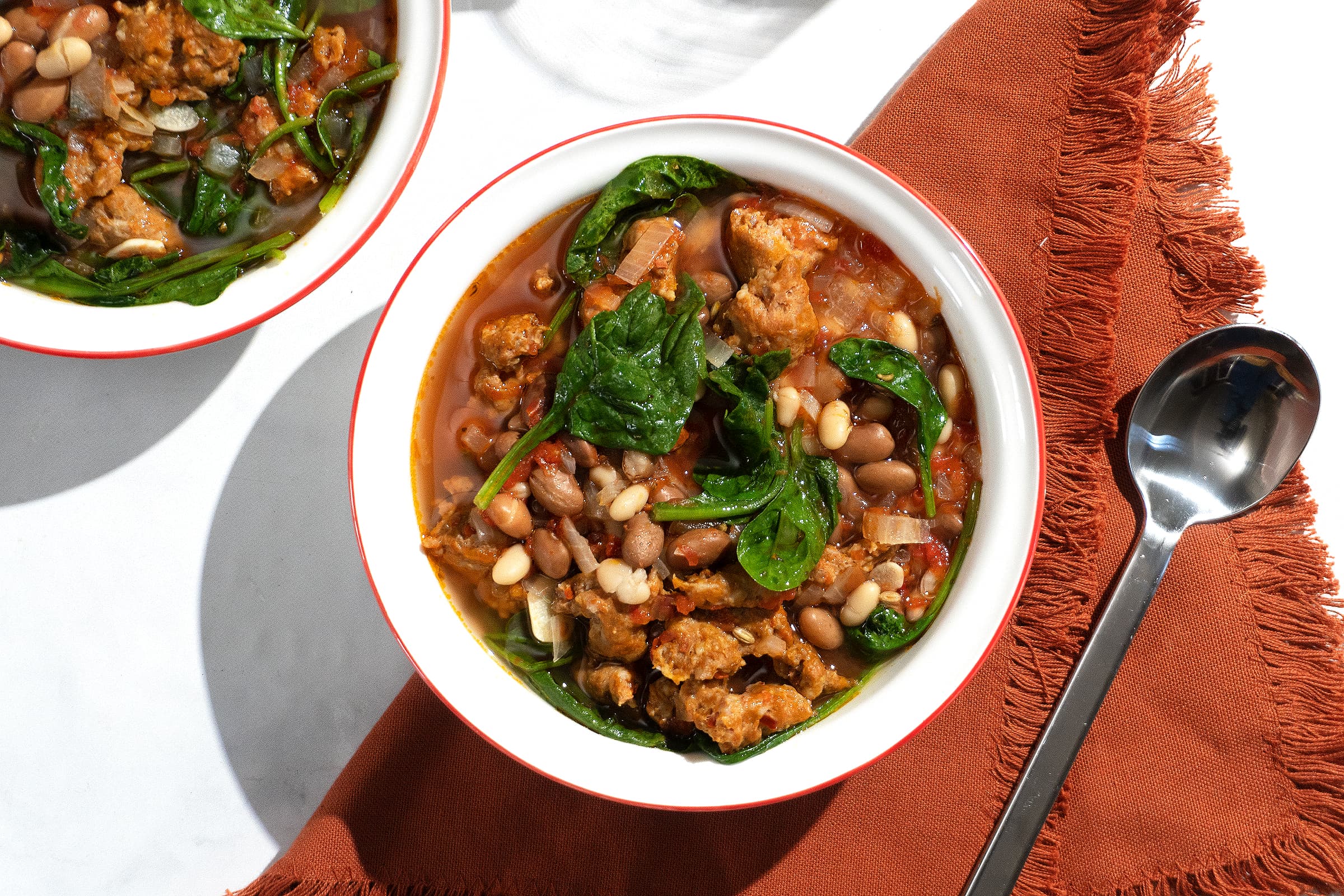 Hearty Sausage and Bean Soup
