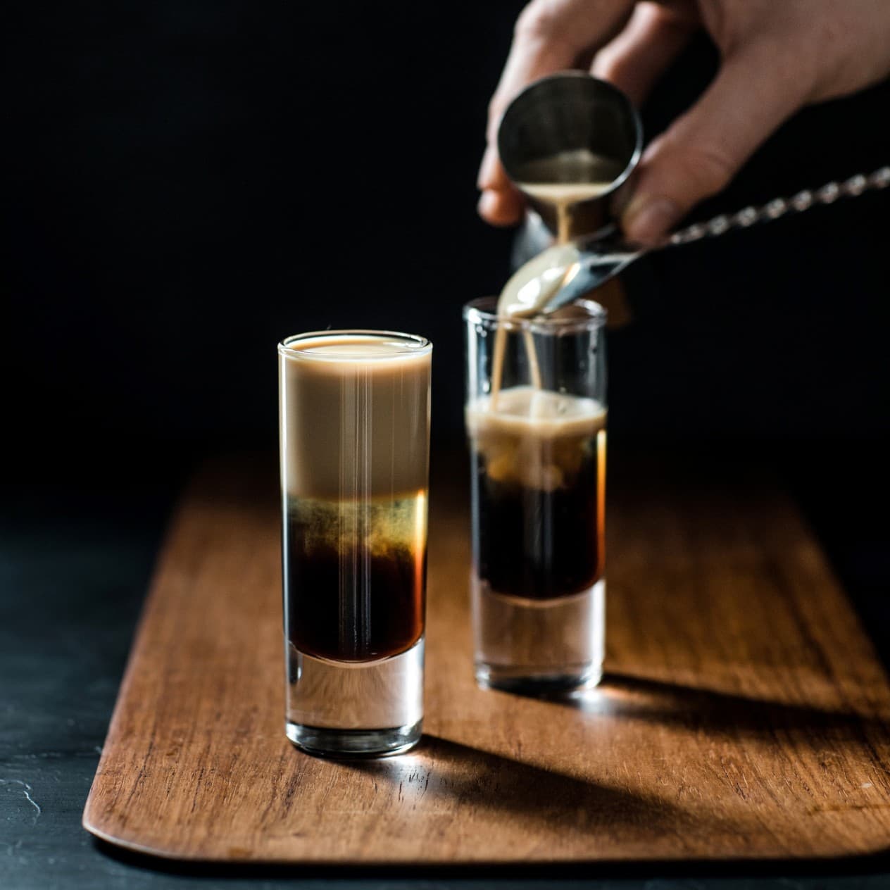 Rattlesnake Cocktail (Coffee Liqueur Irish Cream)