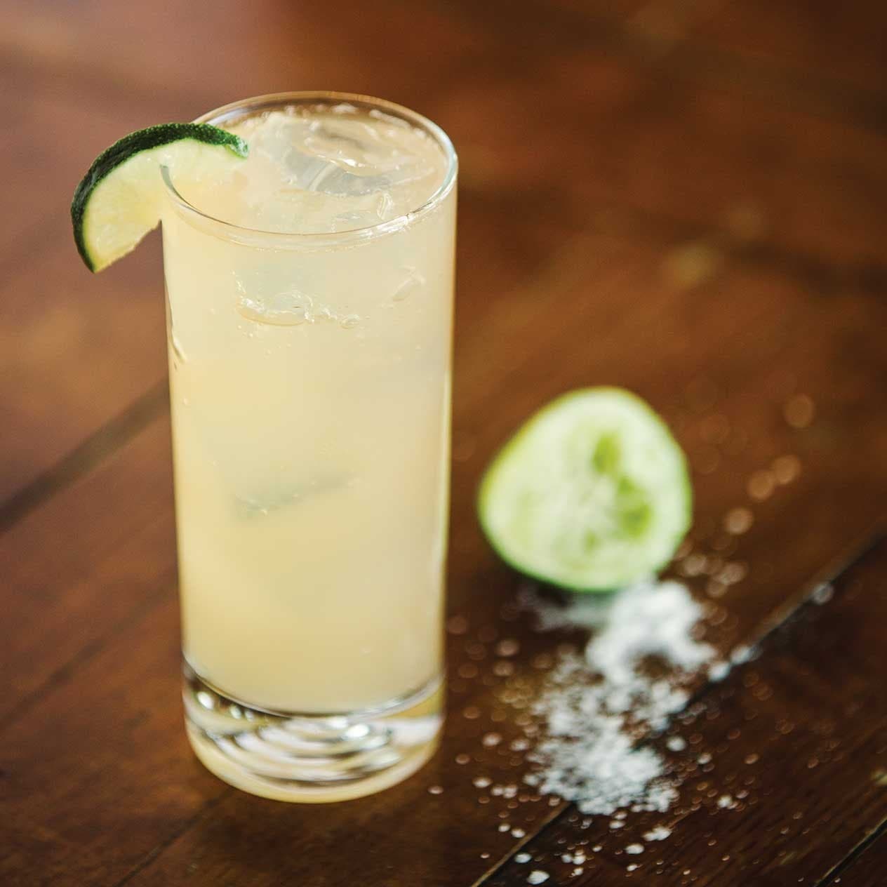 Classic Paloma Cocktail With Grapefruit Soda