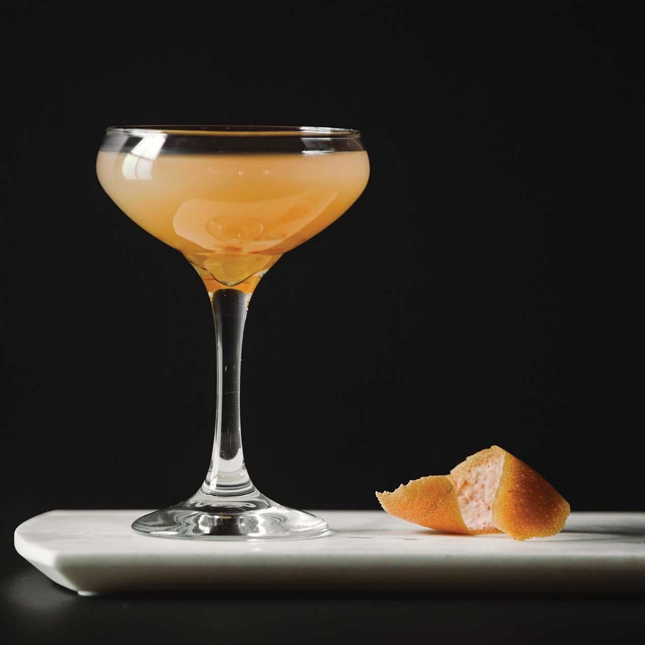 Paddington Cocktail With Orange Marmalade And Rum