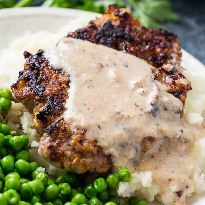 Skinny Chicken Fried Steak