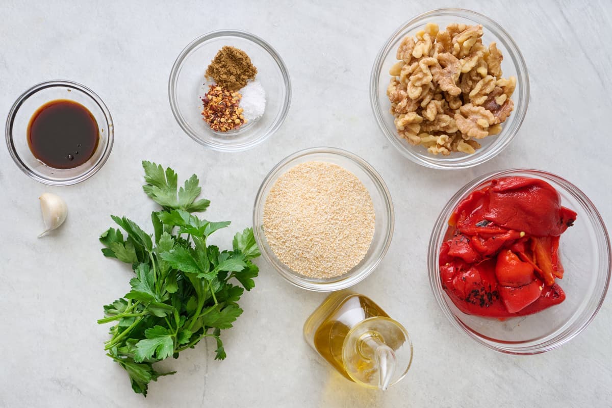 Homemade Muhammara Dip
