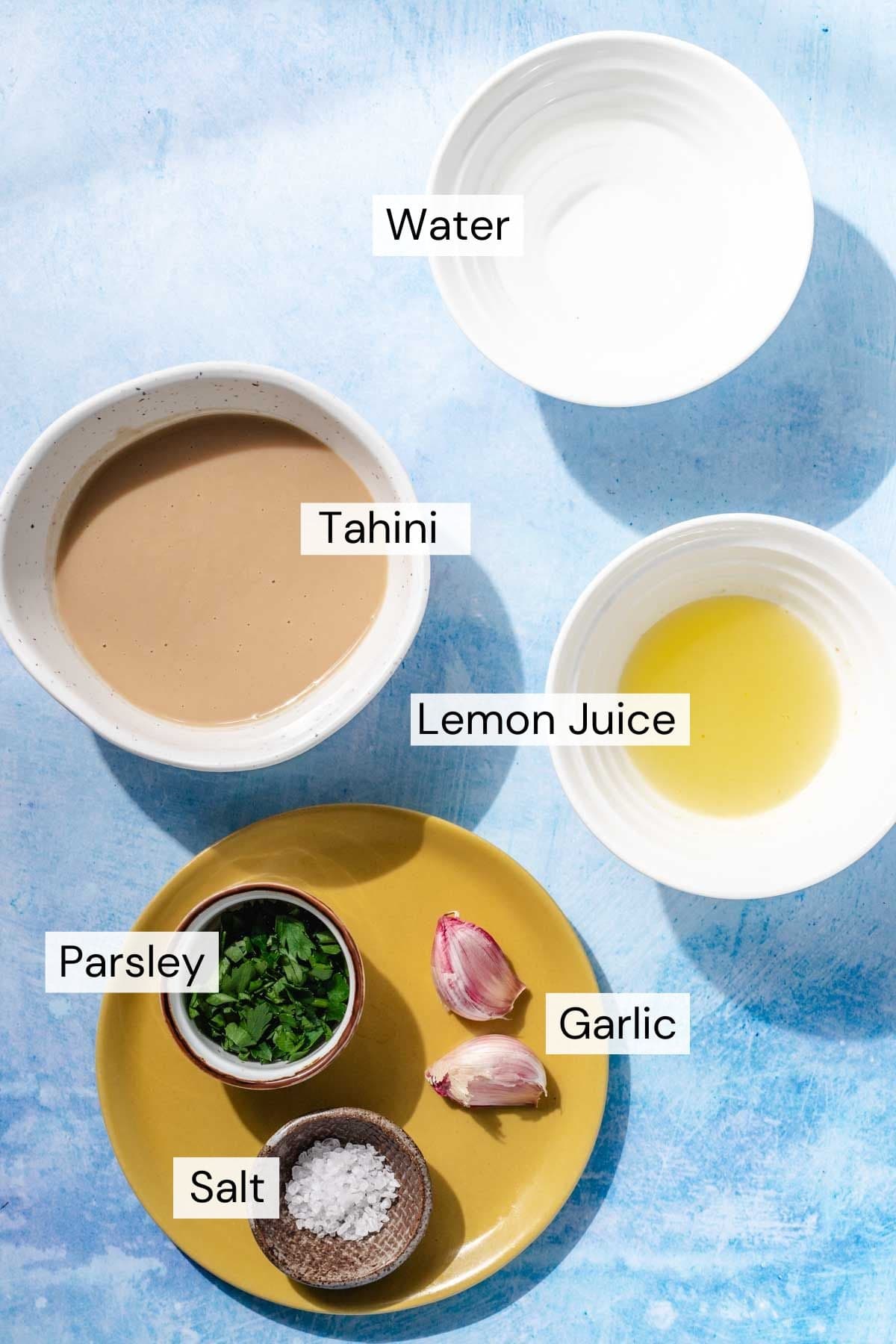 Addictive Tahini Sauce (Lebanese Tarator)