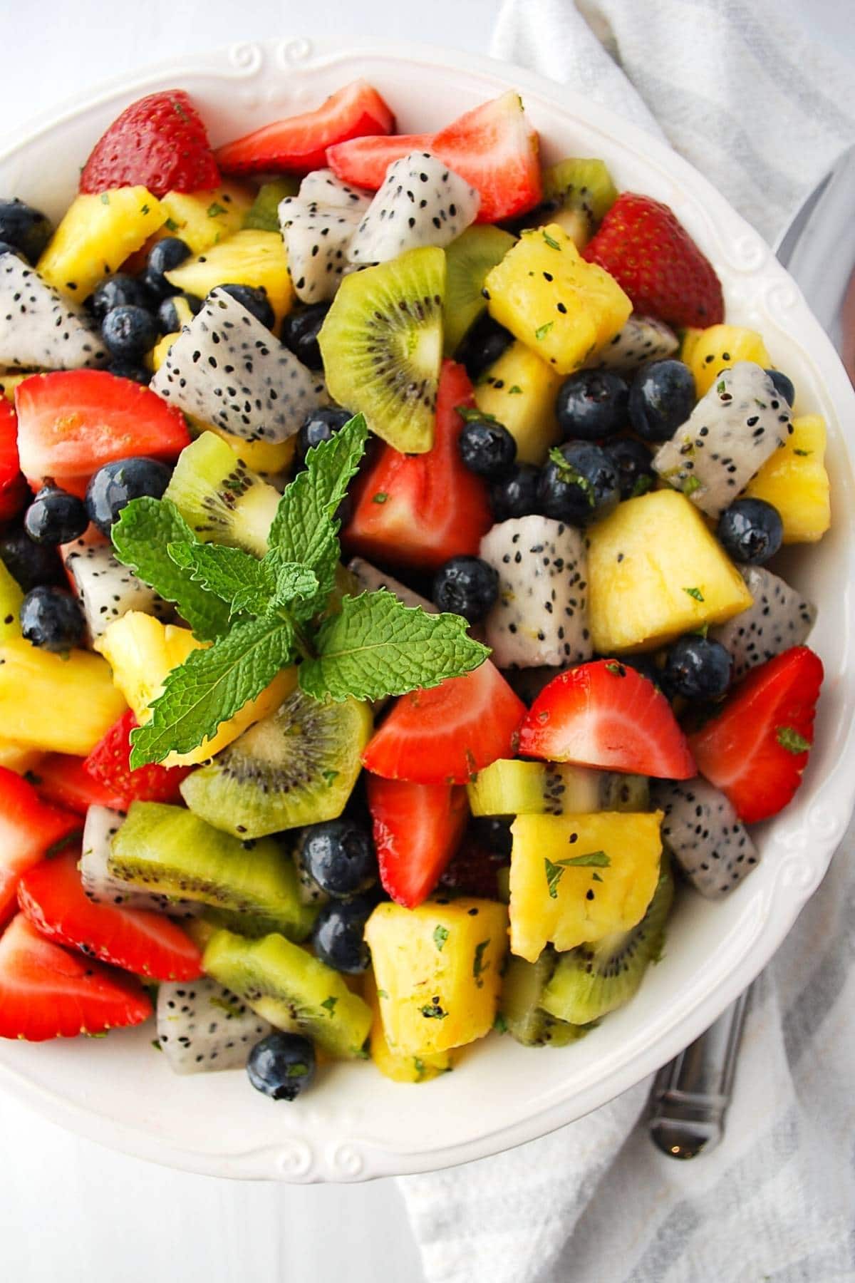 Summer Dragon Fruit Salad