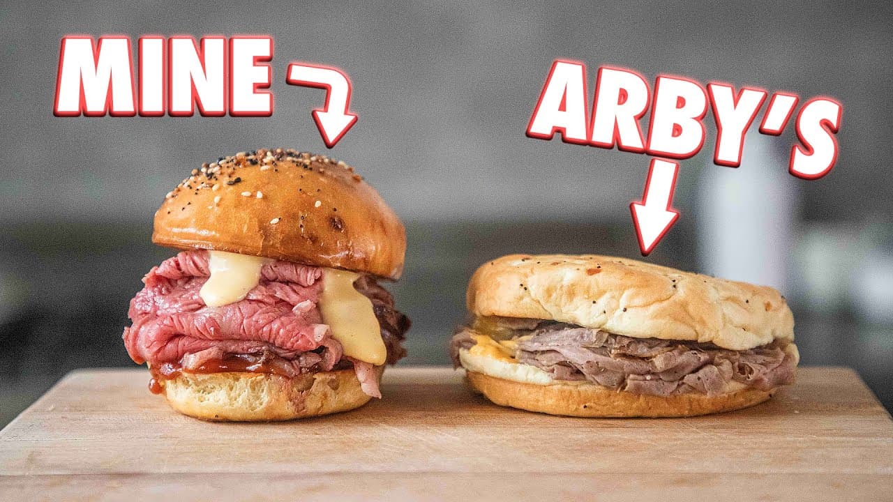 Beef and Cheddar Sandwich