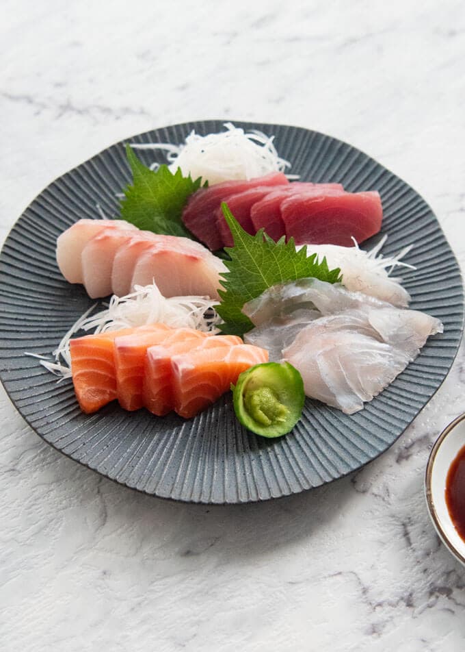Sashimi (Sliced Raw Fish)