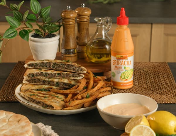 Lebanese Stuffed Pitas (Arayes)