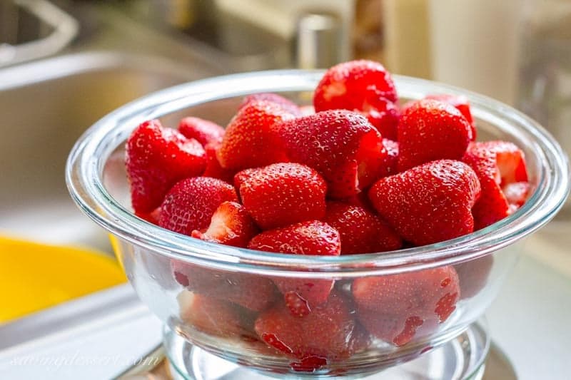Strawberry Mousse with Lemon Whipped Cream