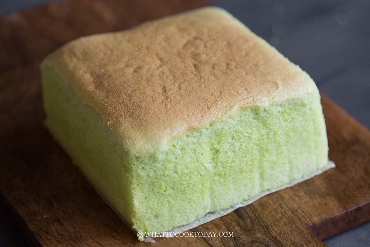 Taiwanese Pandan Castella Cotton/Sponge Cake