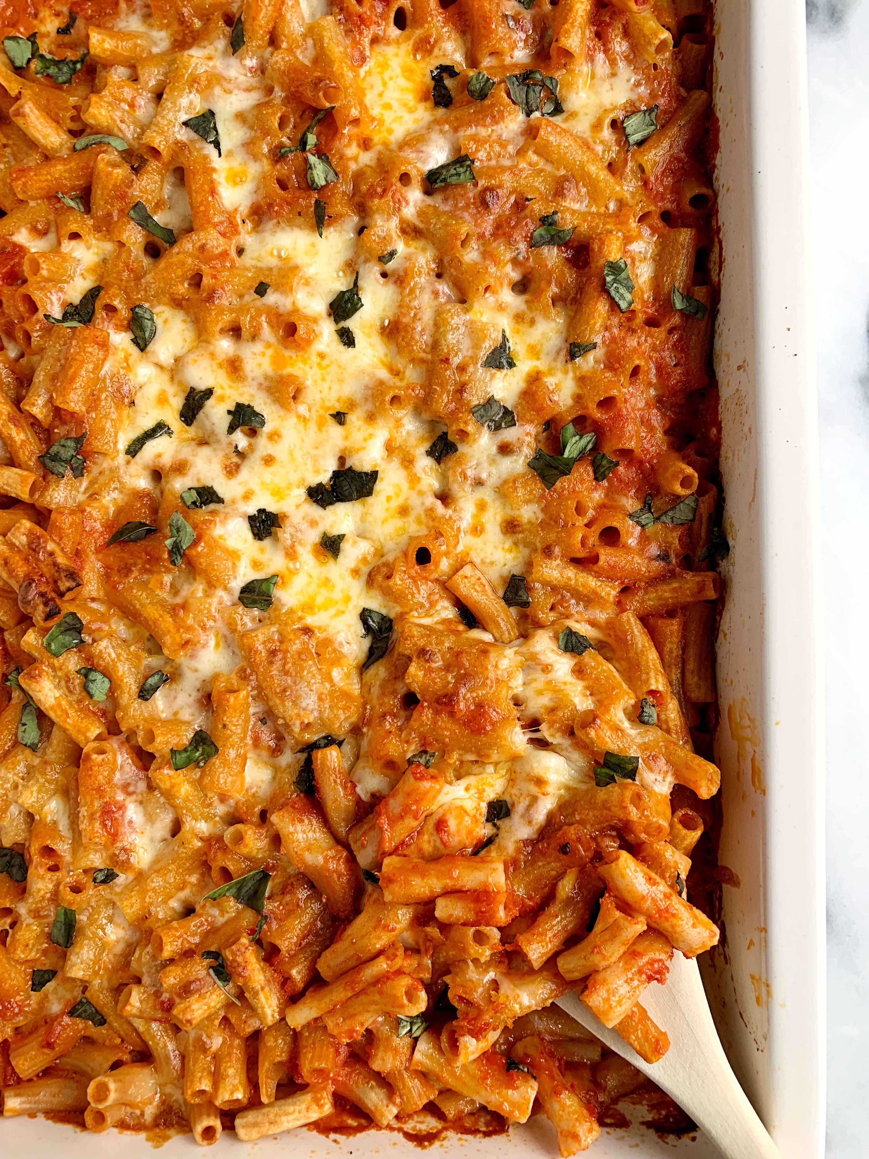 The Easiest No-Boil Baked Pasta Recipe (gluten-free)