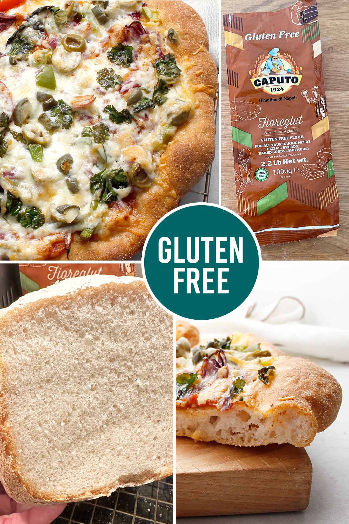 Caputo Gluten Free Flour Bread & Pizza Crust