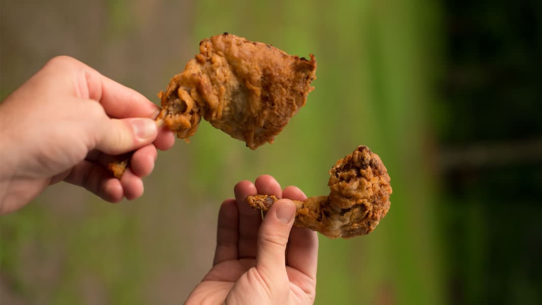 Chicken-Fried Squirrel or Rabbit
