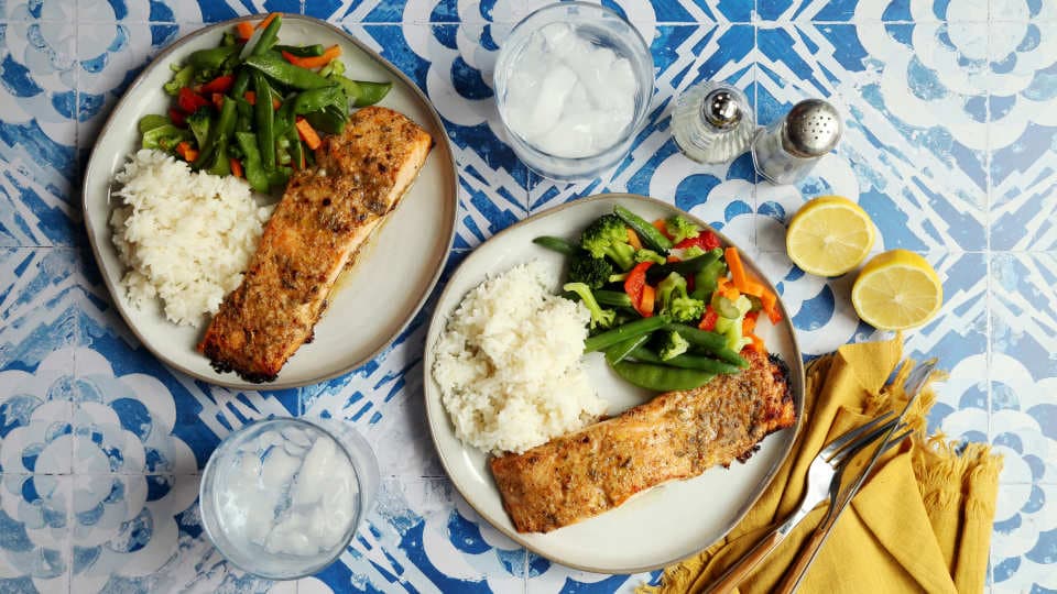 Broiled Steelhead Trout With Rosemary, Lemon and Garlic