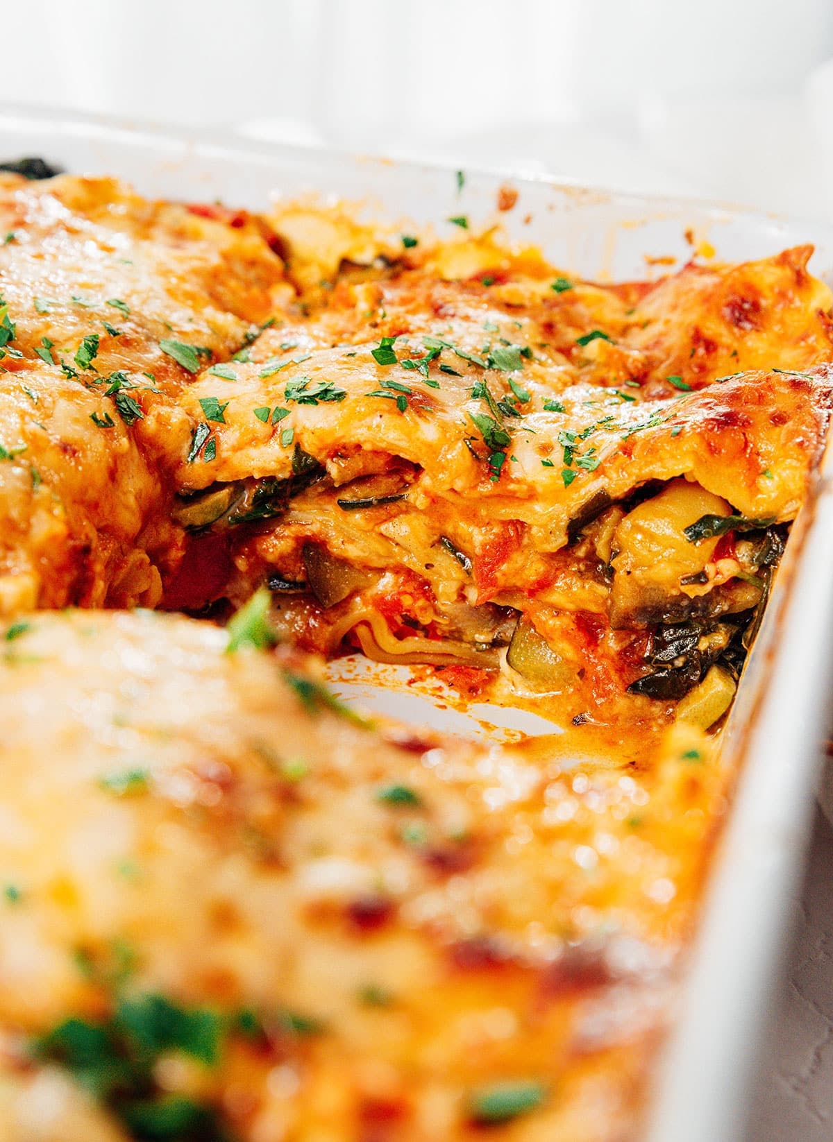 Easy Vegetarian Lasagna Recipe (No Ricotta!)