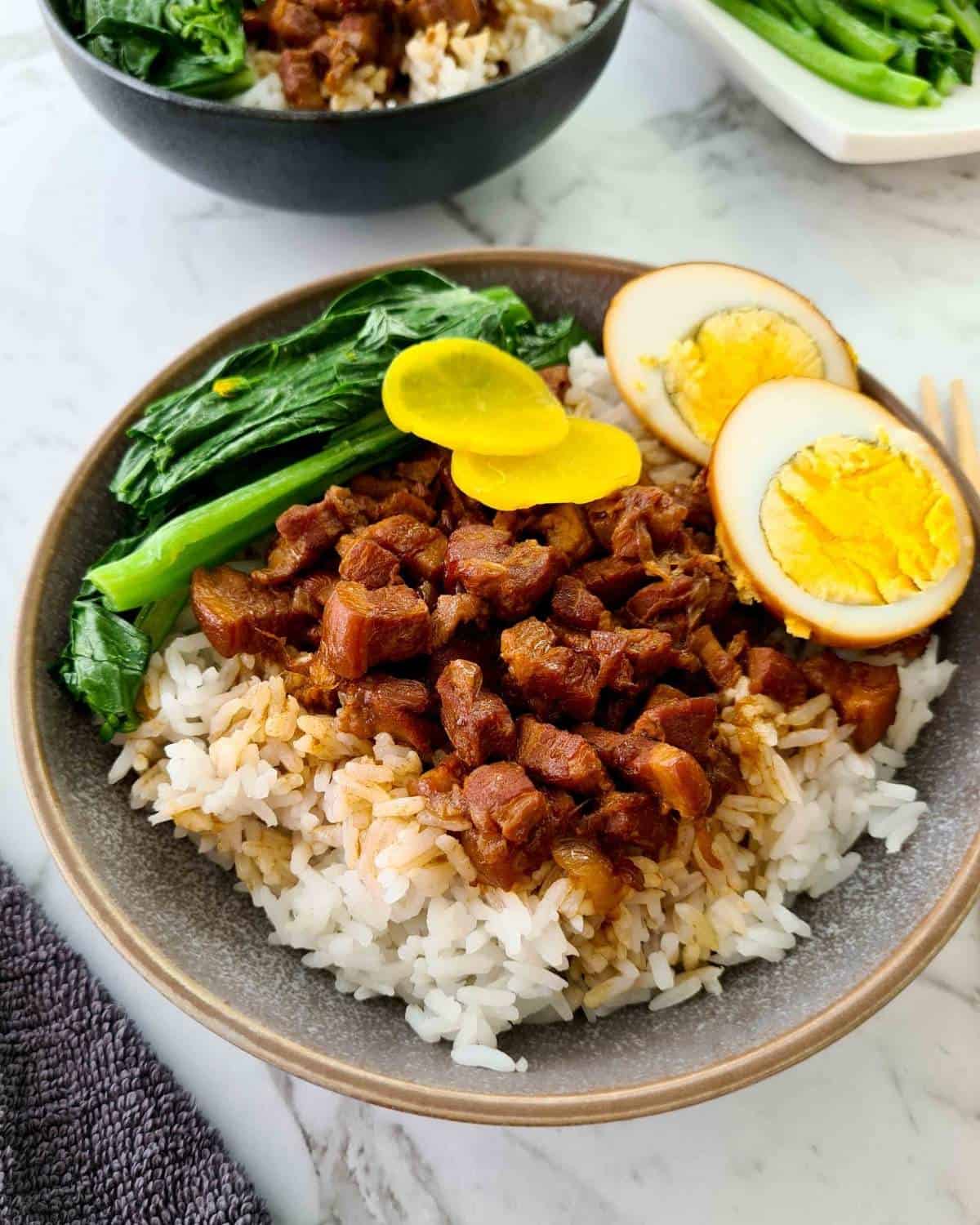 Lu Rou Fan (Taiwanese Braised Pork Rice)