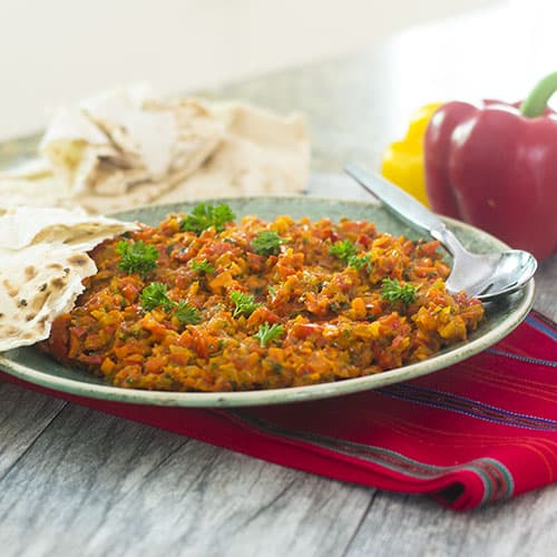 Red Pepper Salad