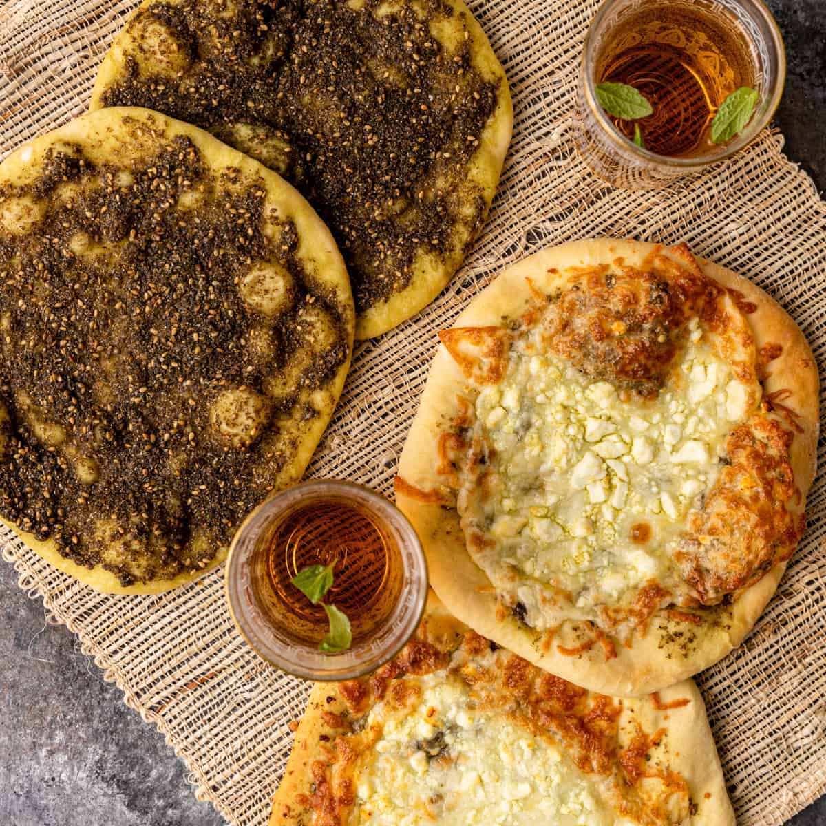 Manakeesh (Za'atar Bread)