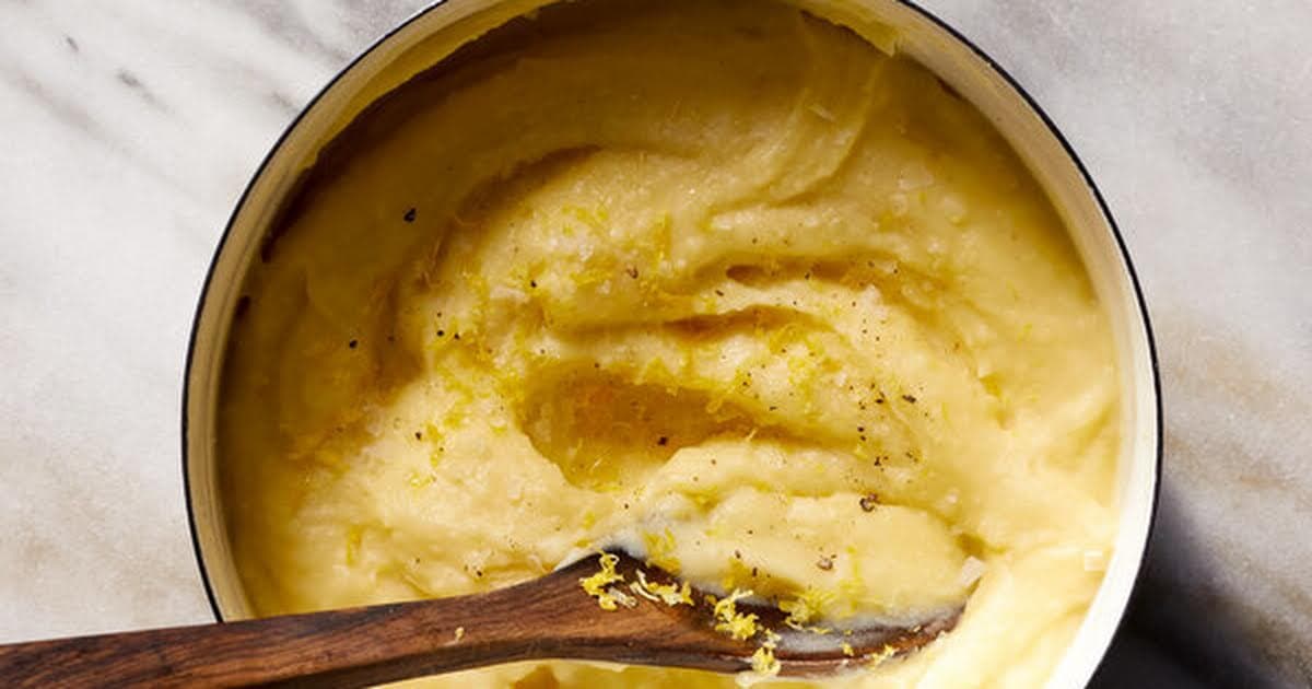 Puréed Potatoes With Lemon