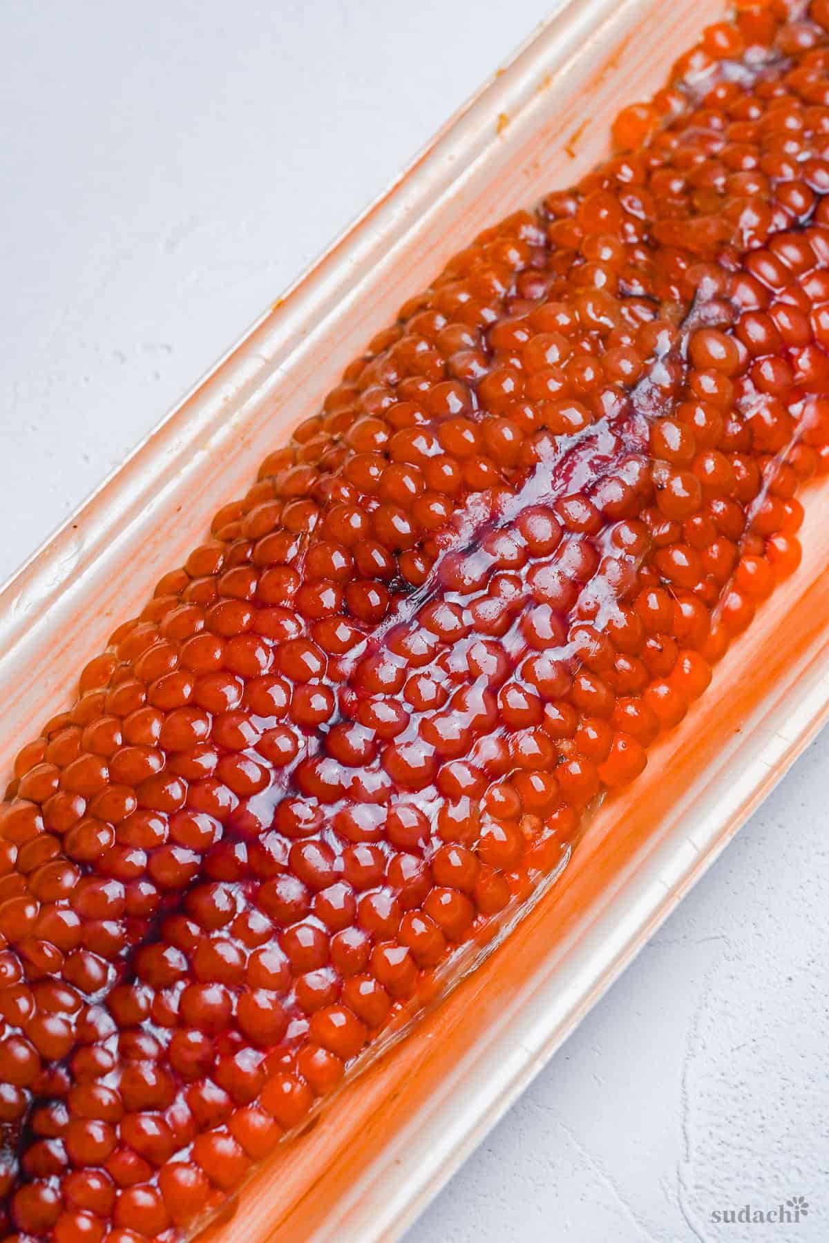 Homemade Ikura (Marinated Salmon Roe)