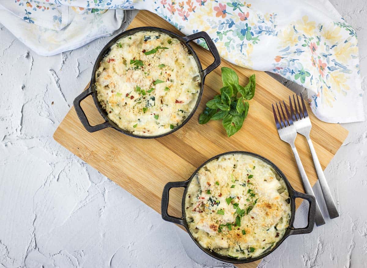 Keto Chicken and Zucchini Casserole