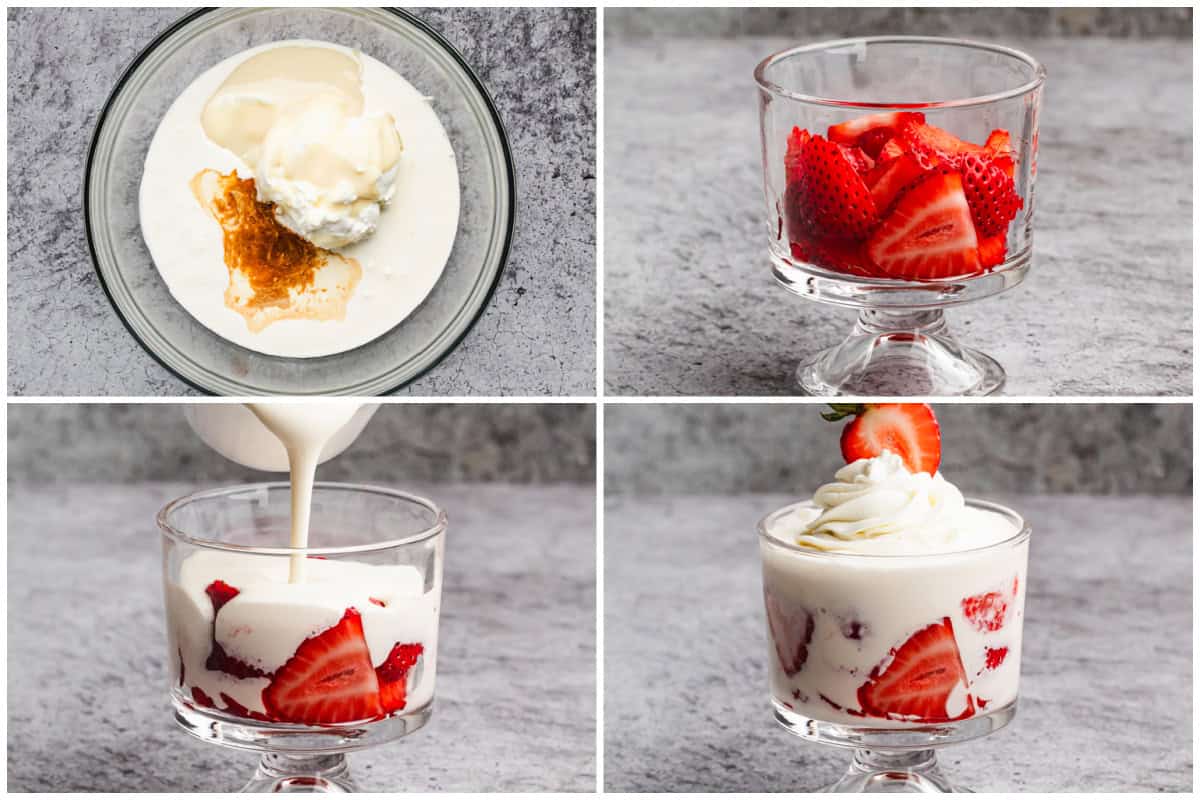 Fresas con Crema