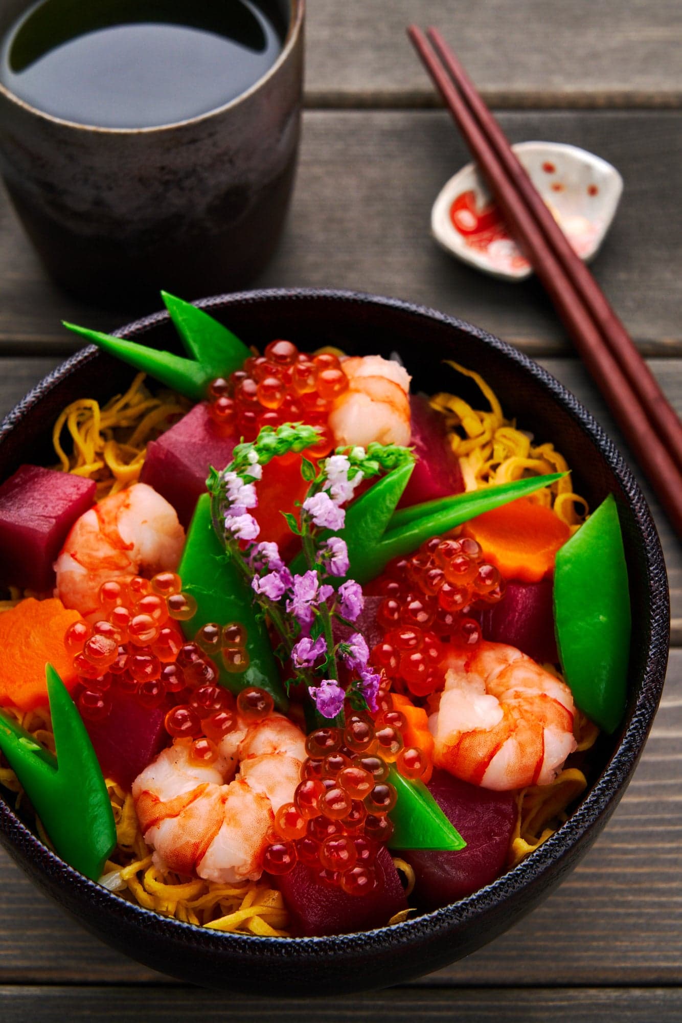 Seafood Chirashi Sushi