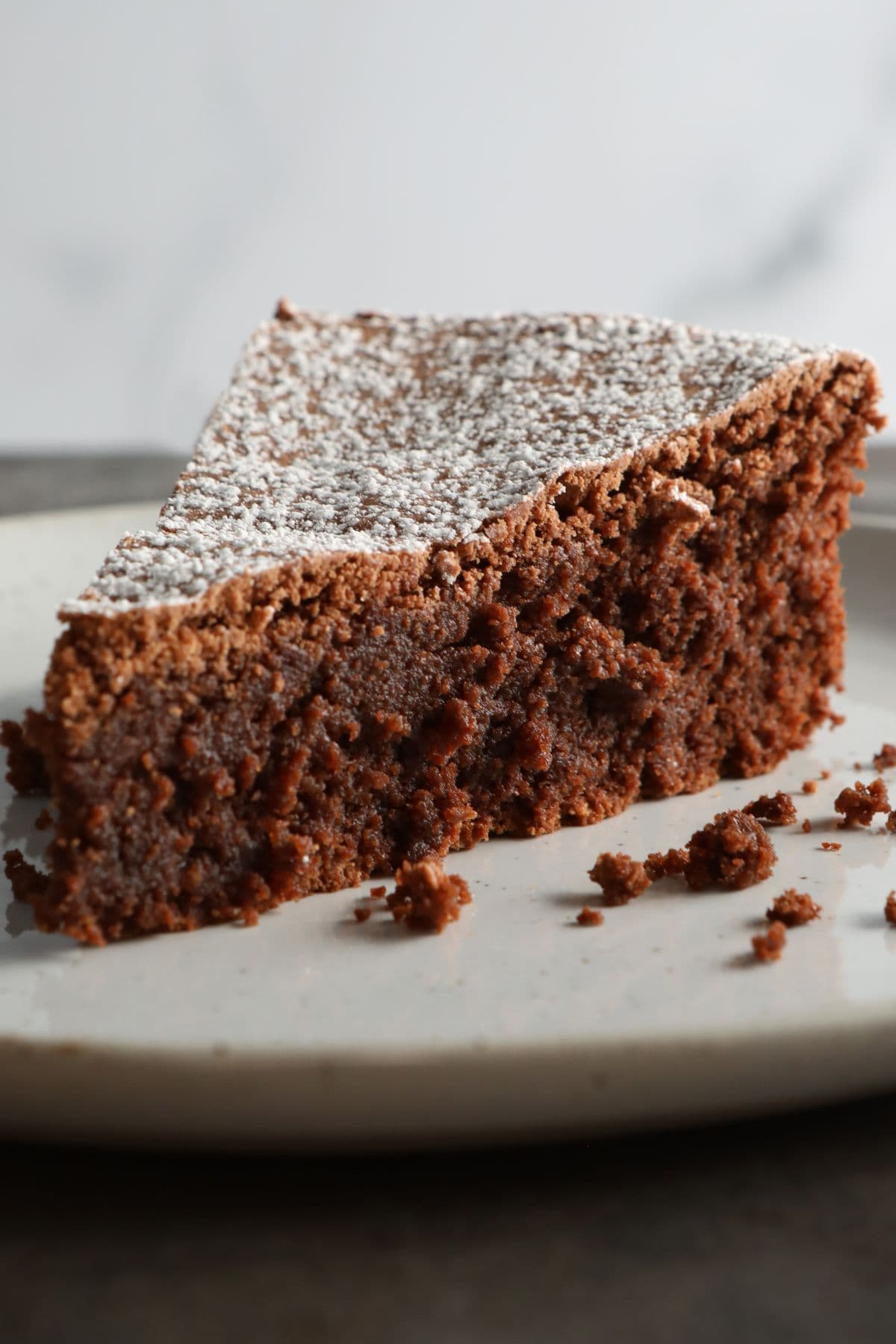 Italian Torta Caprese (Flourless Chocolate Almond Cake)