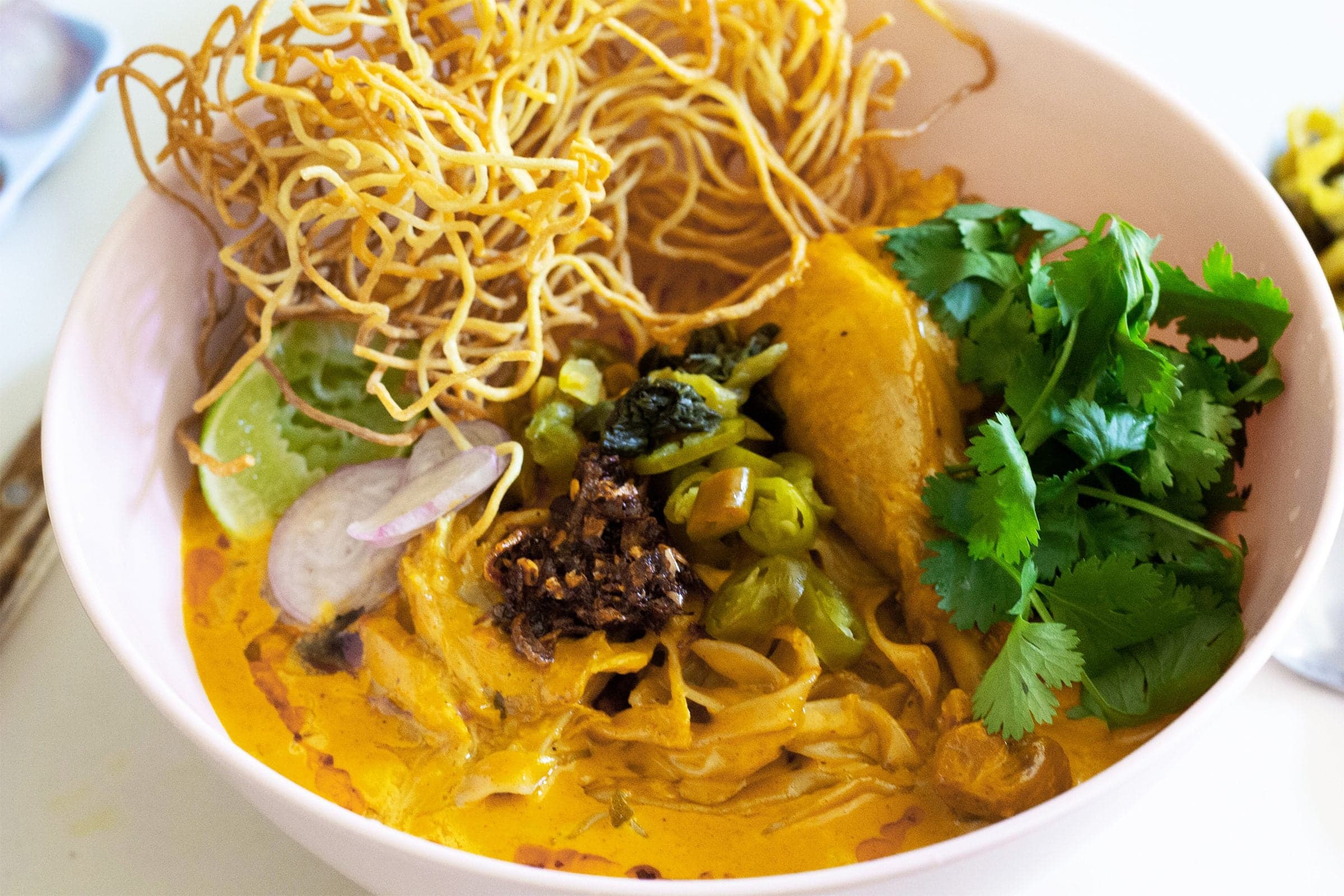 Khao Soi (Thai Coconut Curry Noodle Soup)