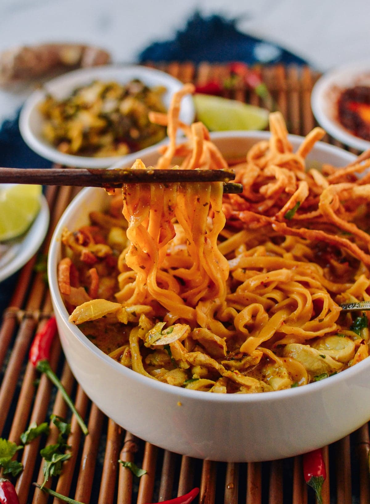 Khao Soi (Thai Coconut Curry Noodle Soup)
