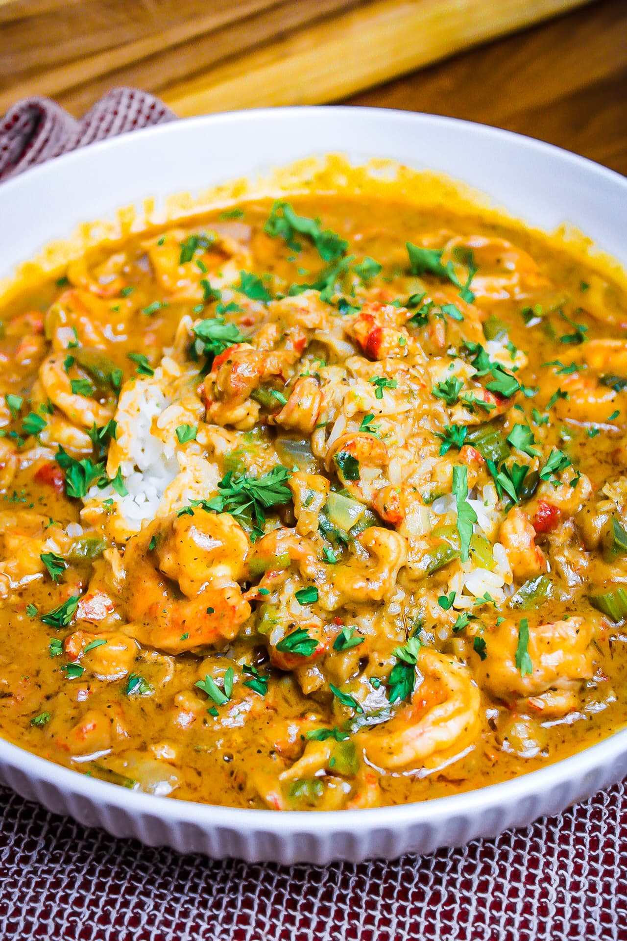 Shrimp & Crawfish Étouffée