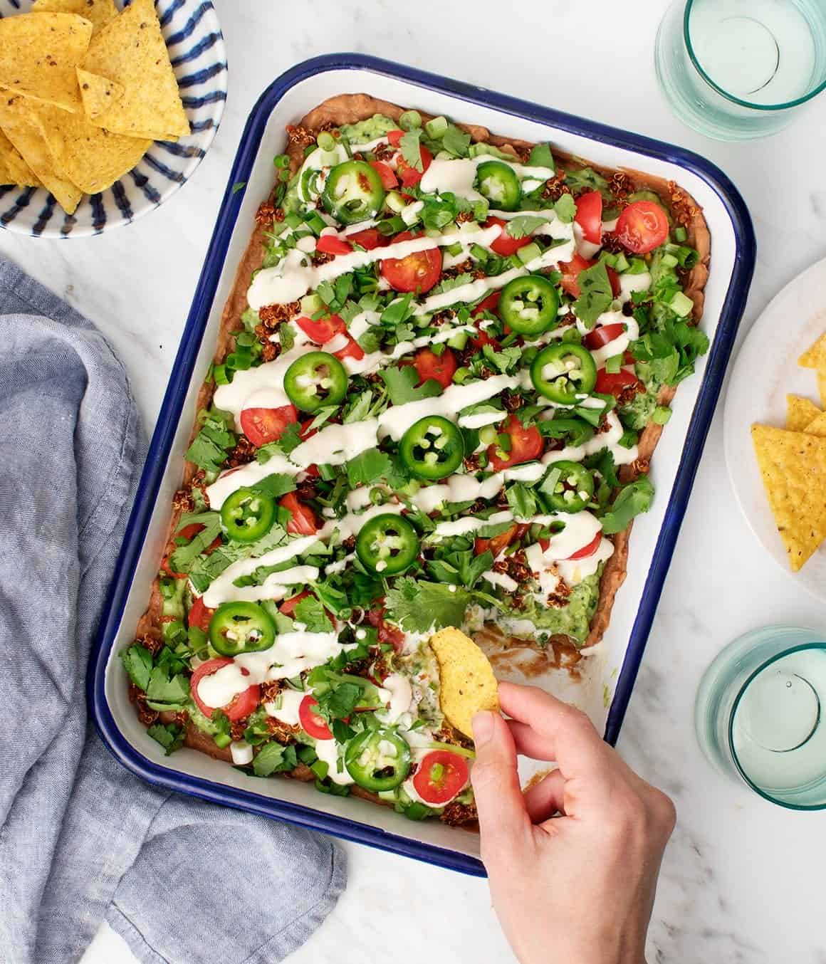 Vegan Seven Layer Dip