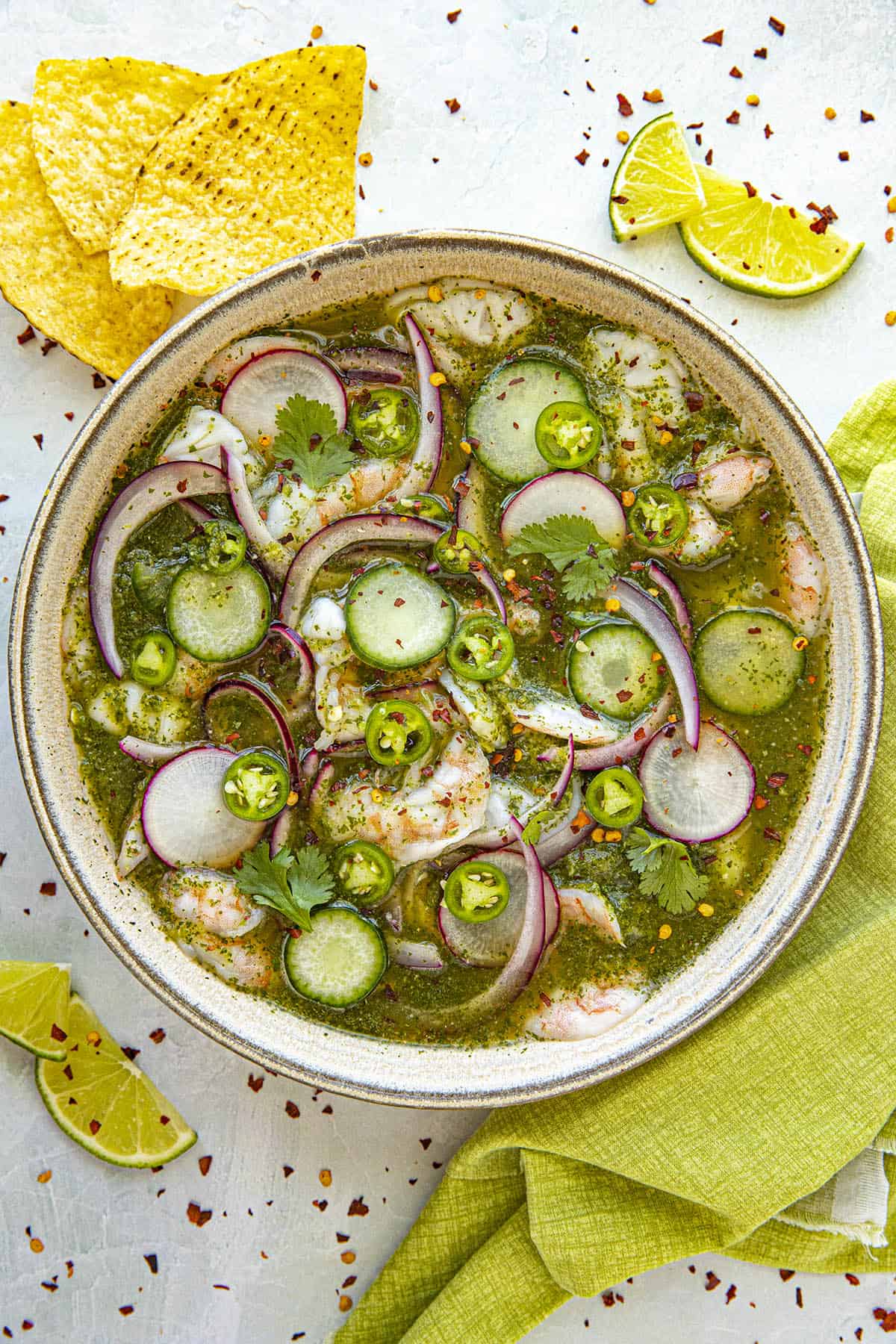 Easy Aguachile Recipe (Mexican Aguachile de Camaron)