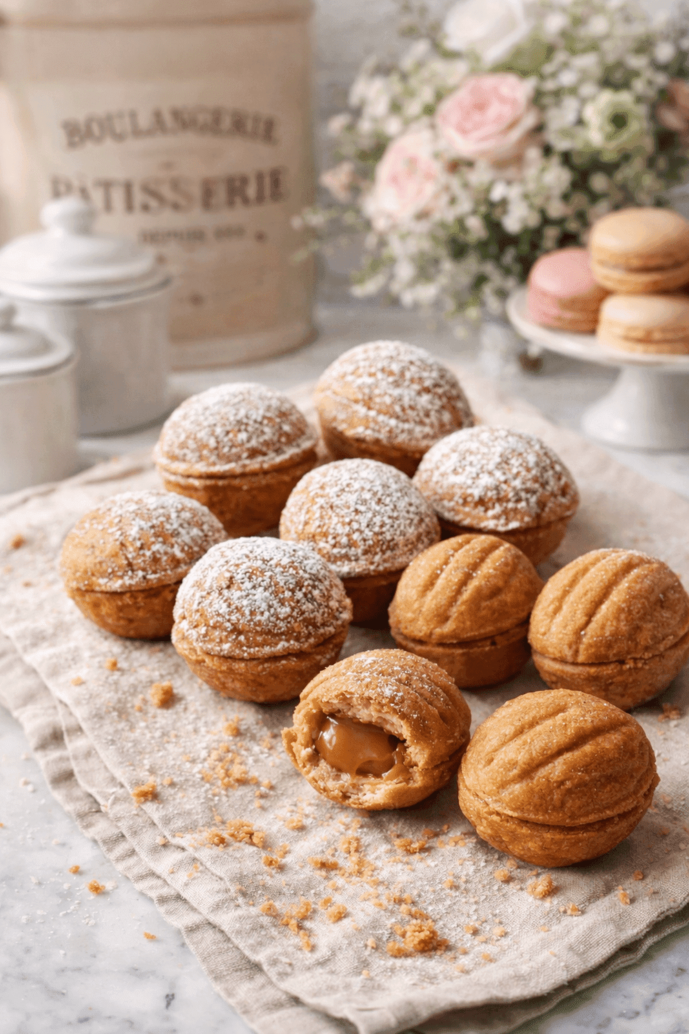 Soviet Oreshki "Walnut" Cookies (Орешки)