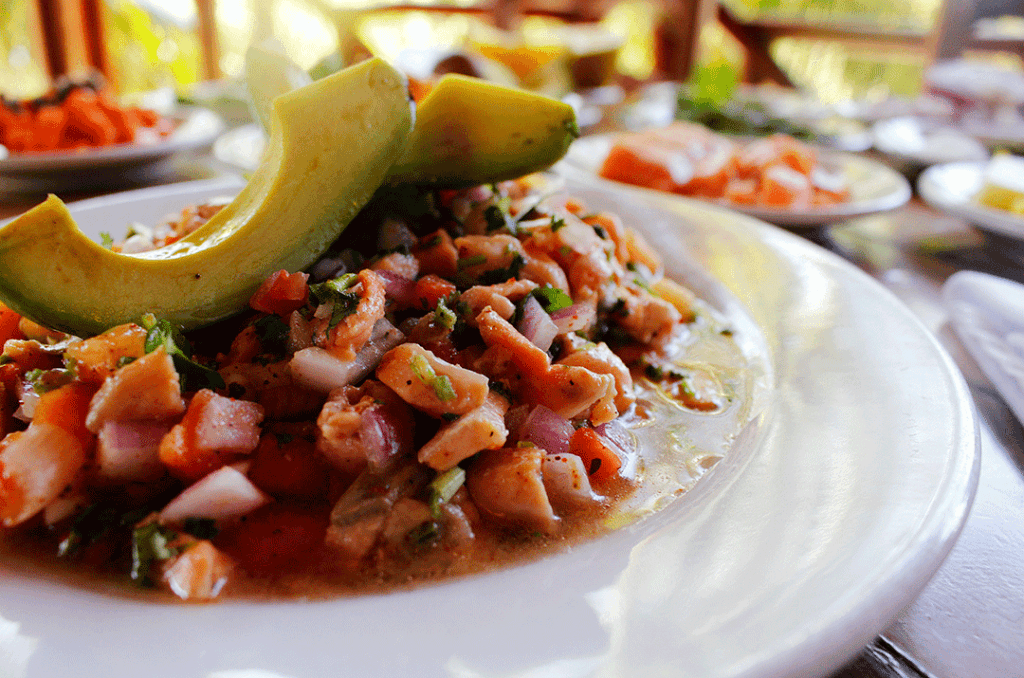Salmon Ceviche