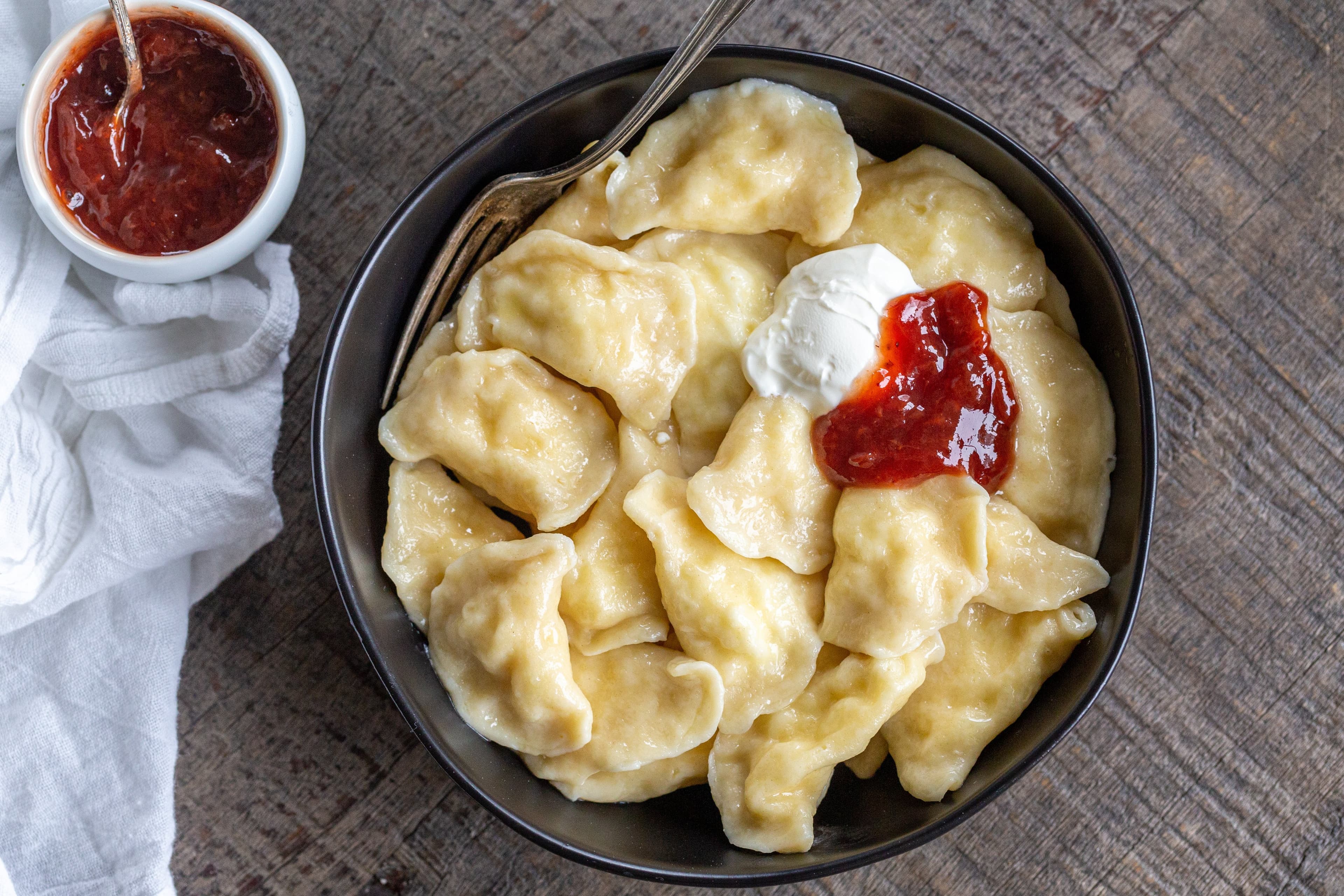 Pierogi with Farmers Cheese (Vareniki Recipe)