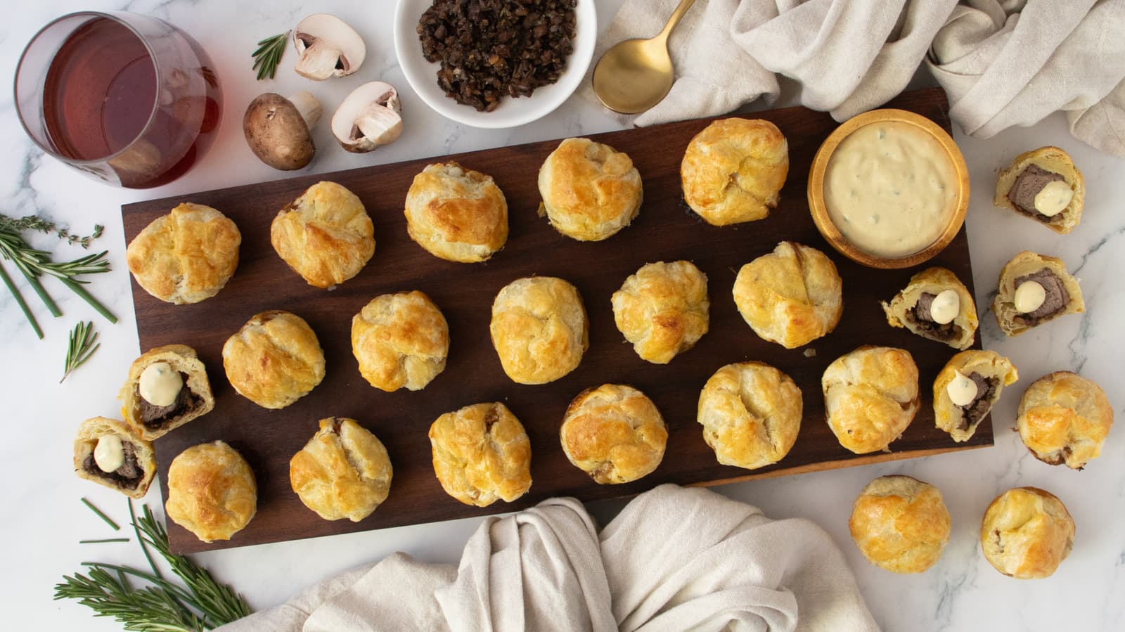 Beef Wellington Bites
